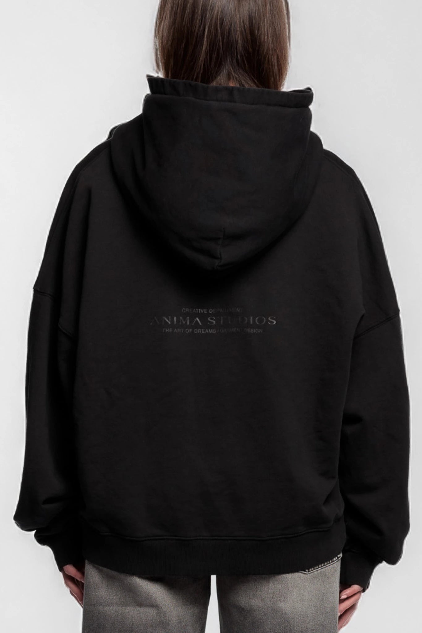 Cropped Hoodie Black