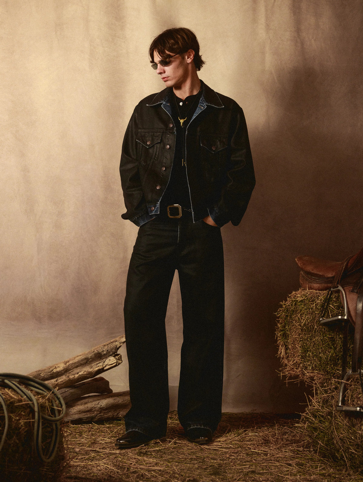 Waxed Denim