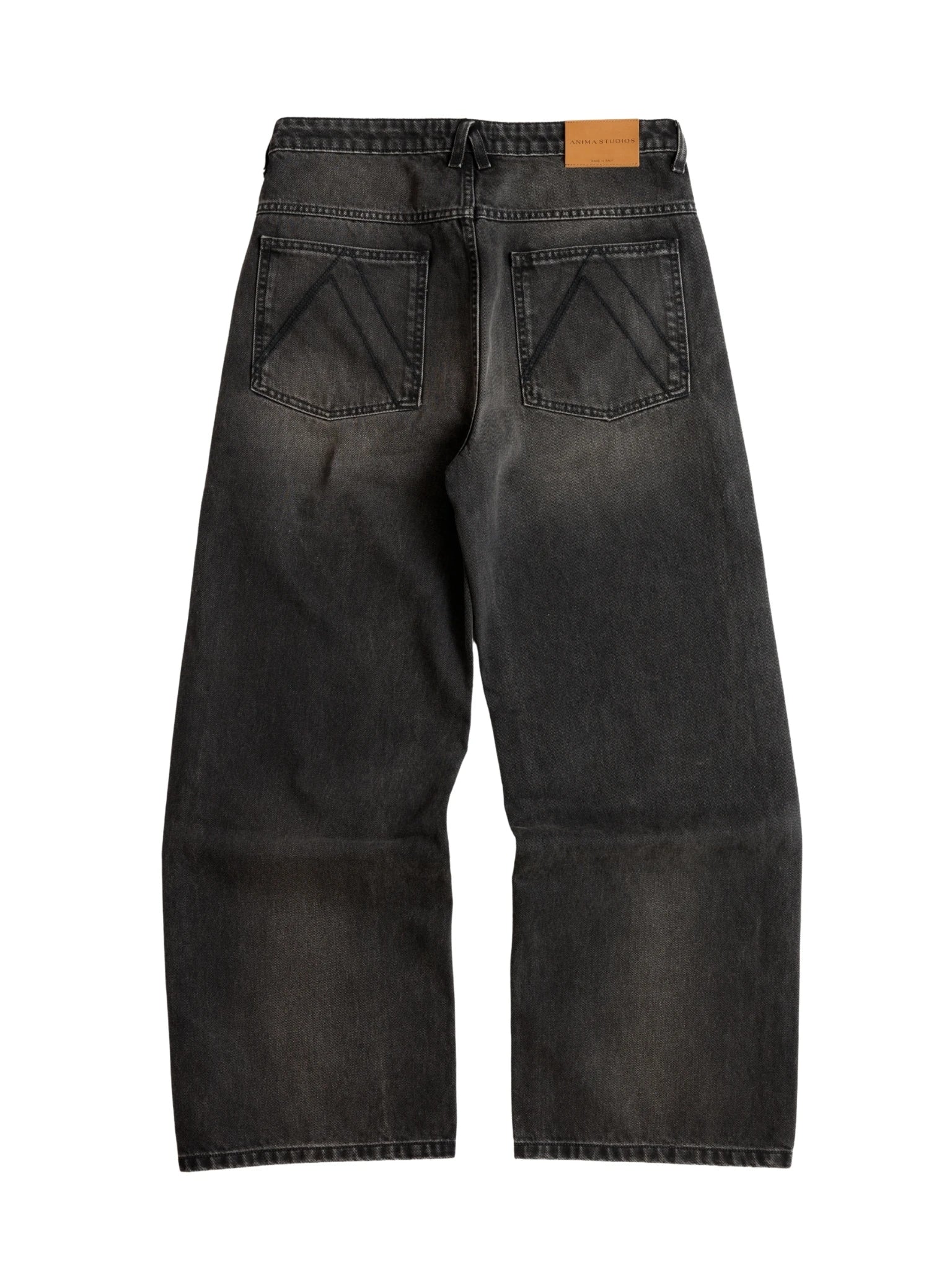 Black Baggy Fit Denim