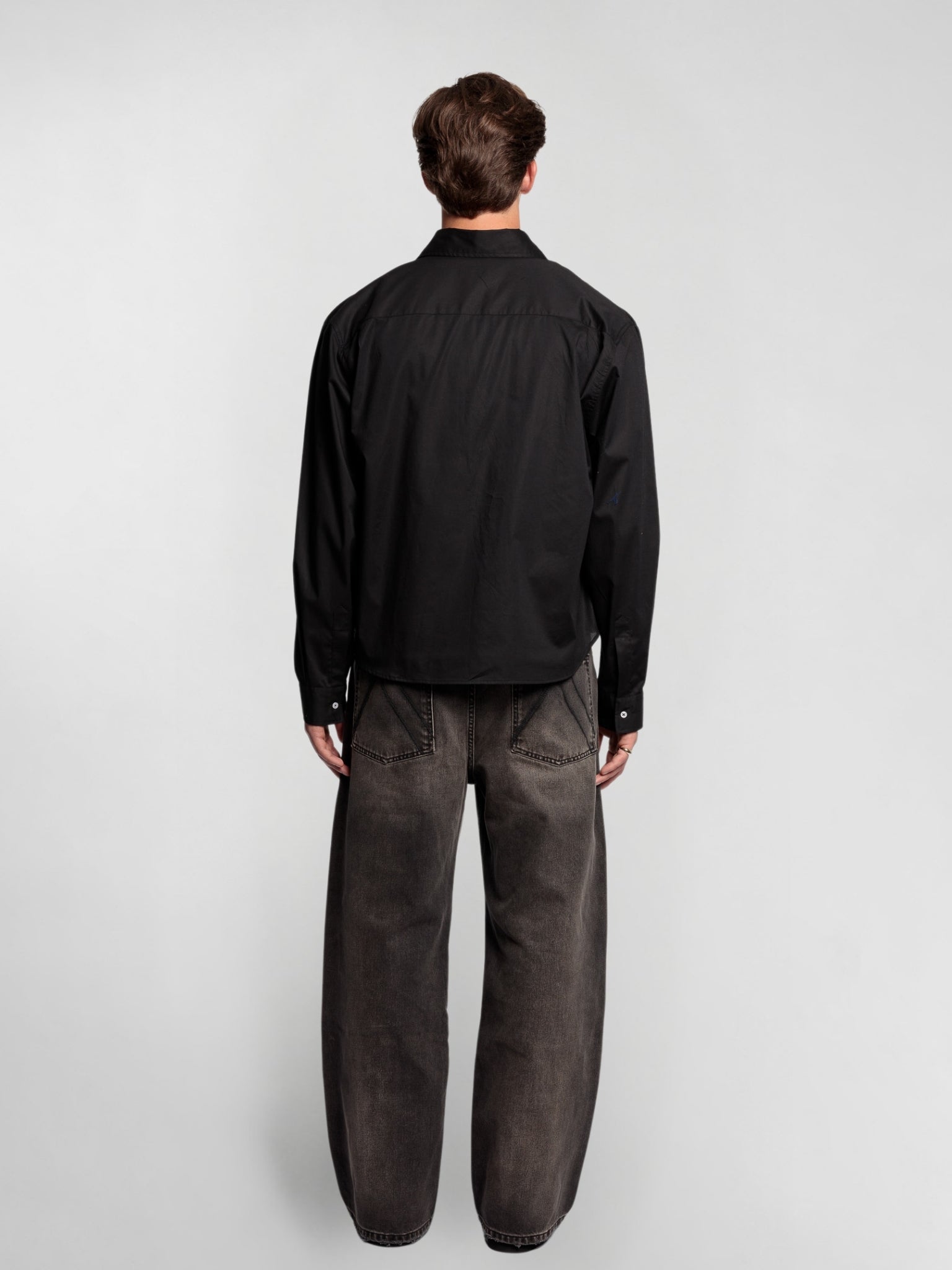 Black Baggy Fit Denim