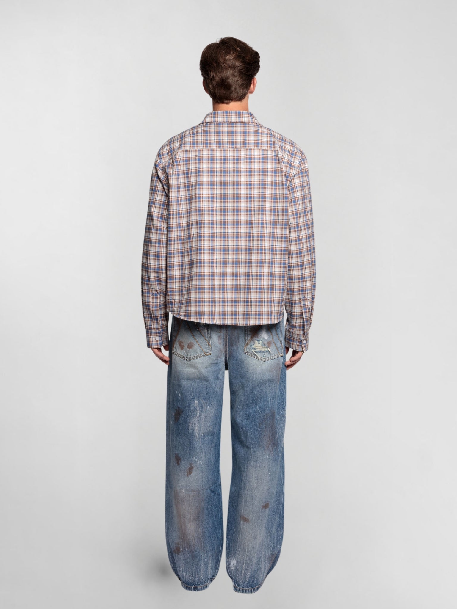 Ripped Baggy Blue