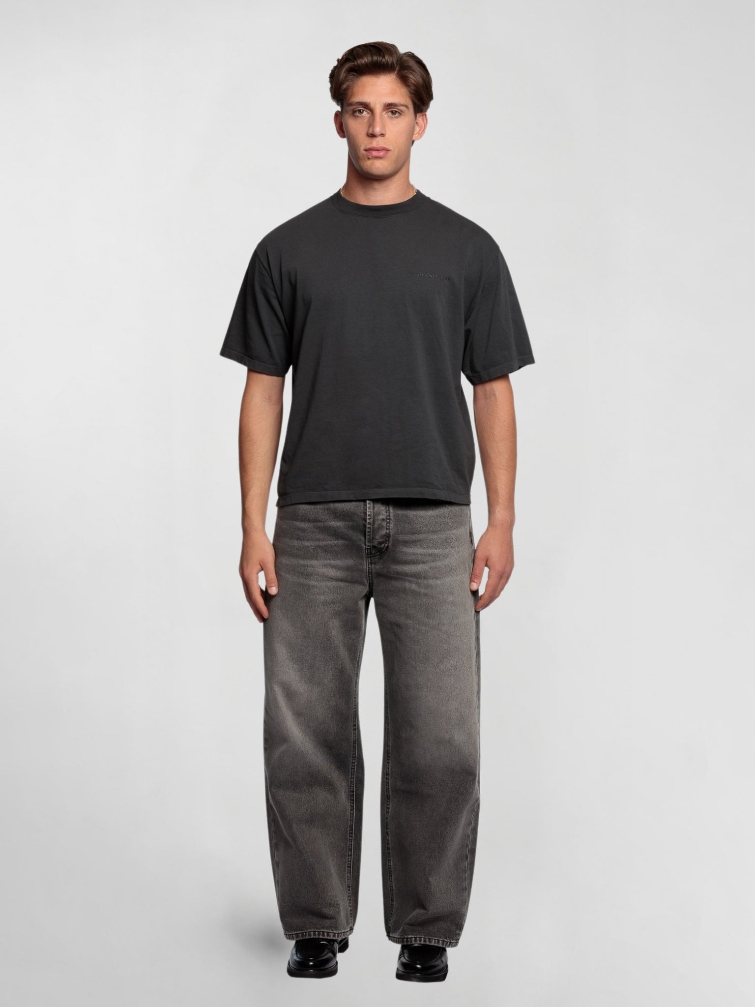 Smoked Baggy Fit Denim