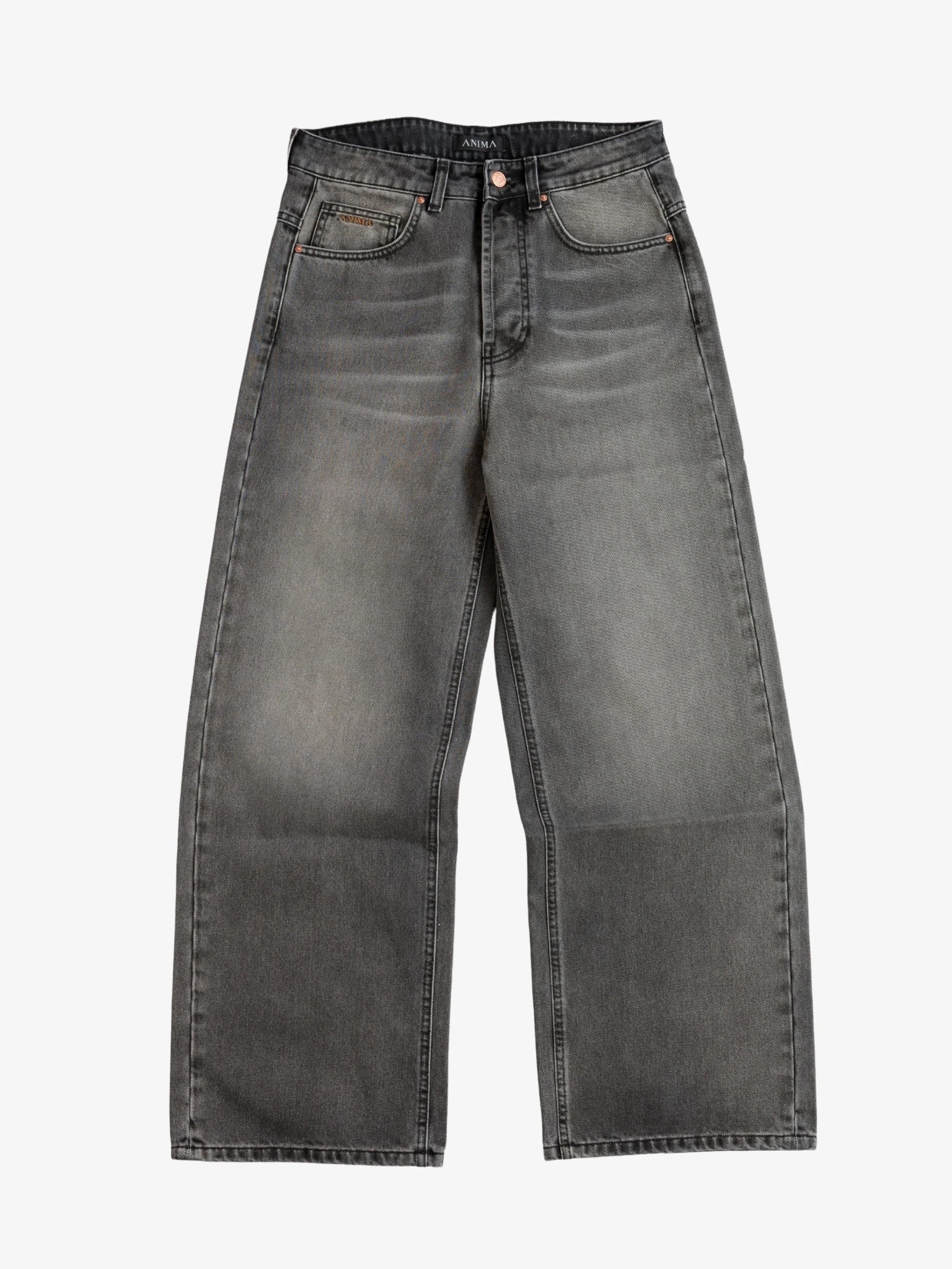 Smoked Baggy Fit Denim