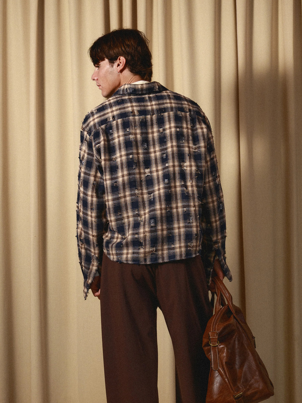 Flannel Distressed Shirt