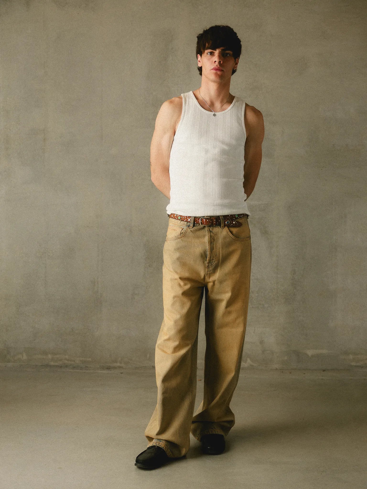 Sun-Dyed Baggy Denim
