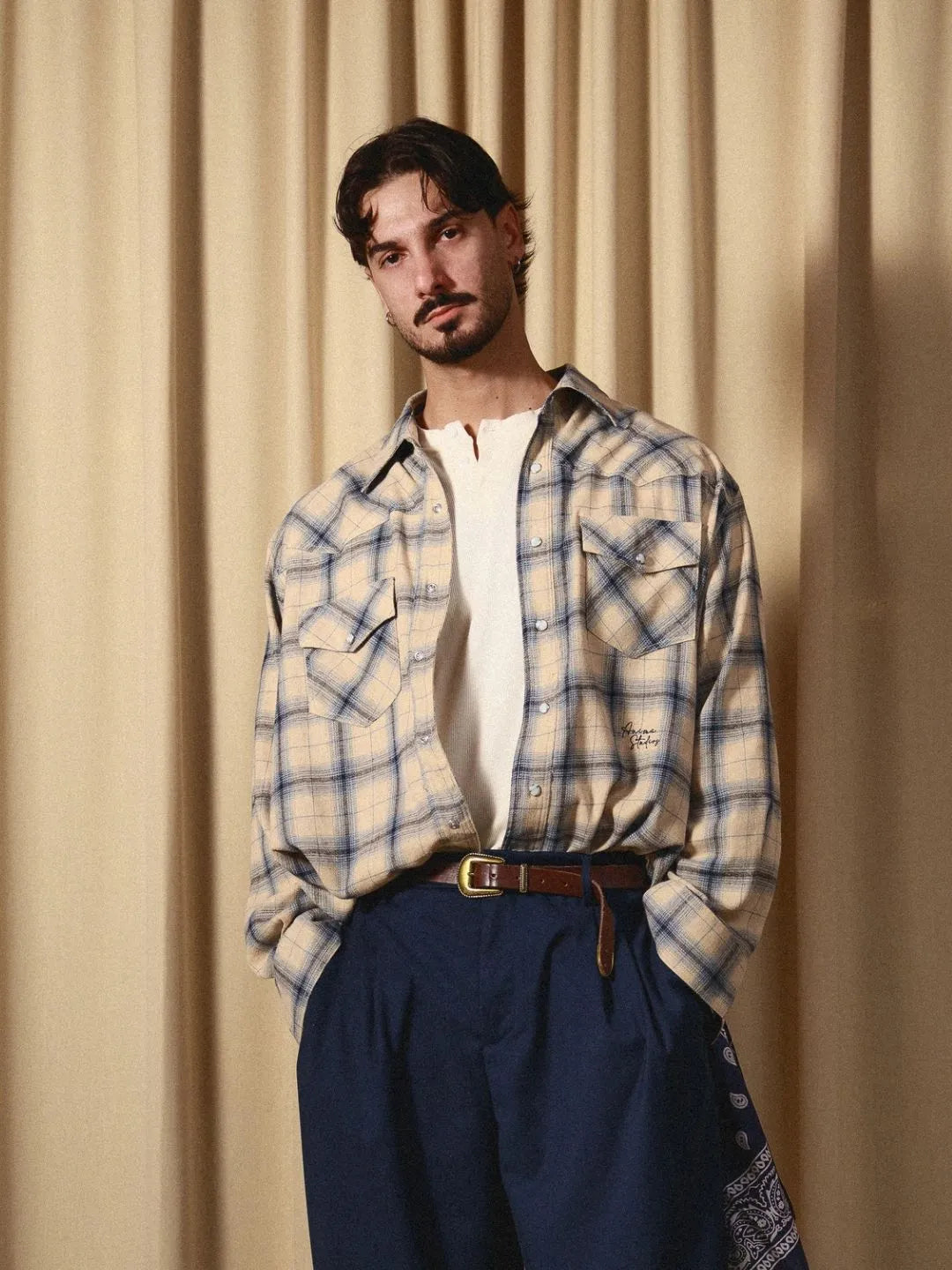 Western Flannel Overshirt