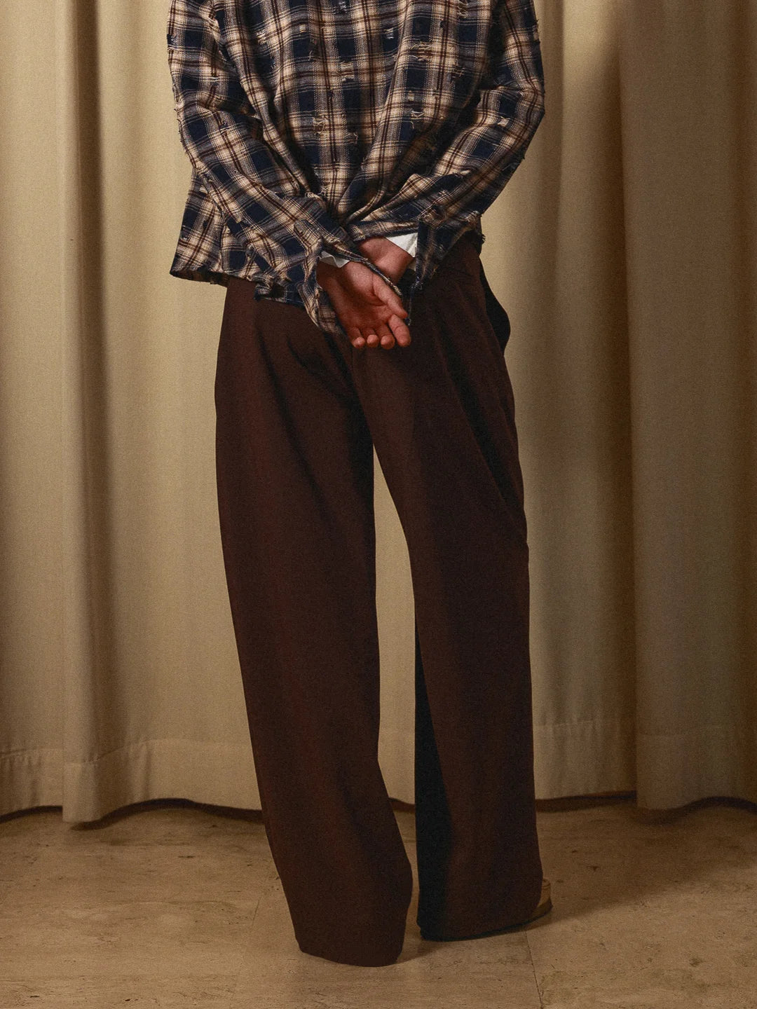 Double-Pleated Trousers