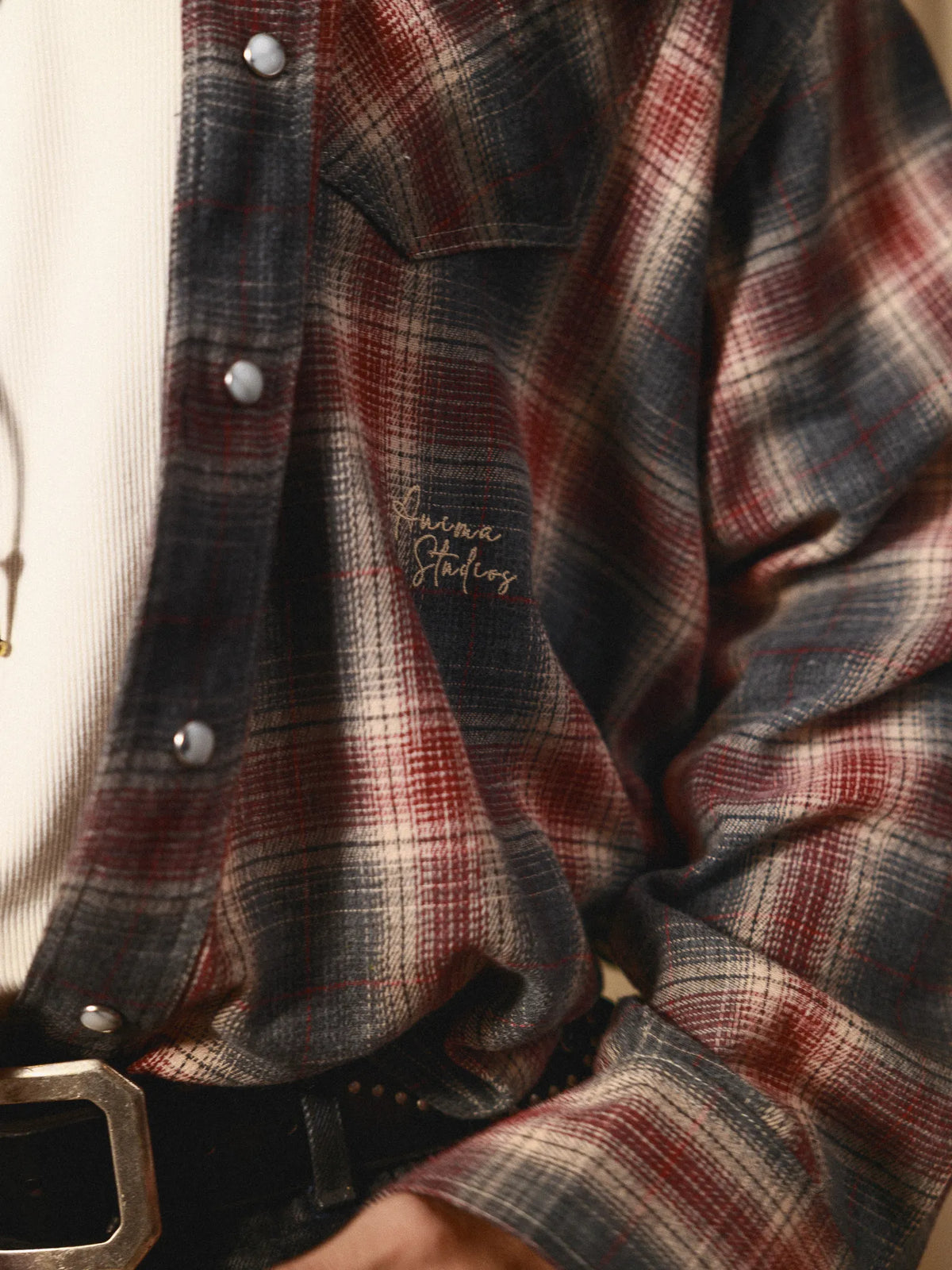 Western Flannel Overshirt