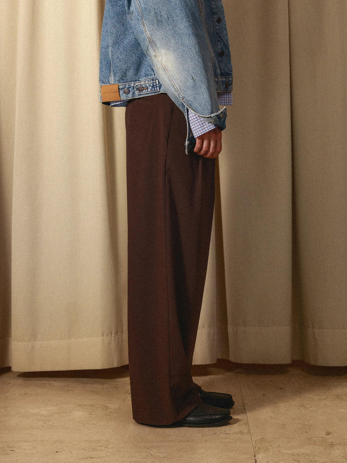 Double-Pleated Trousers