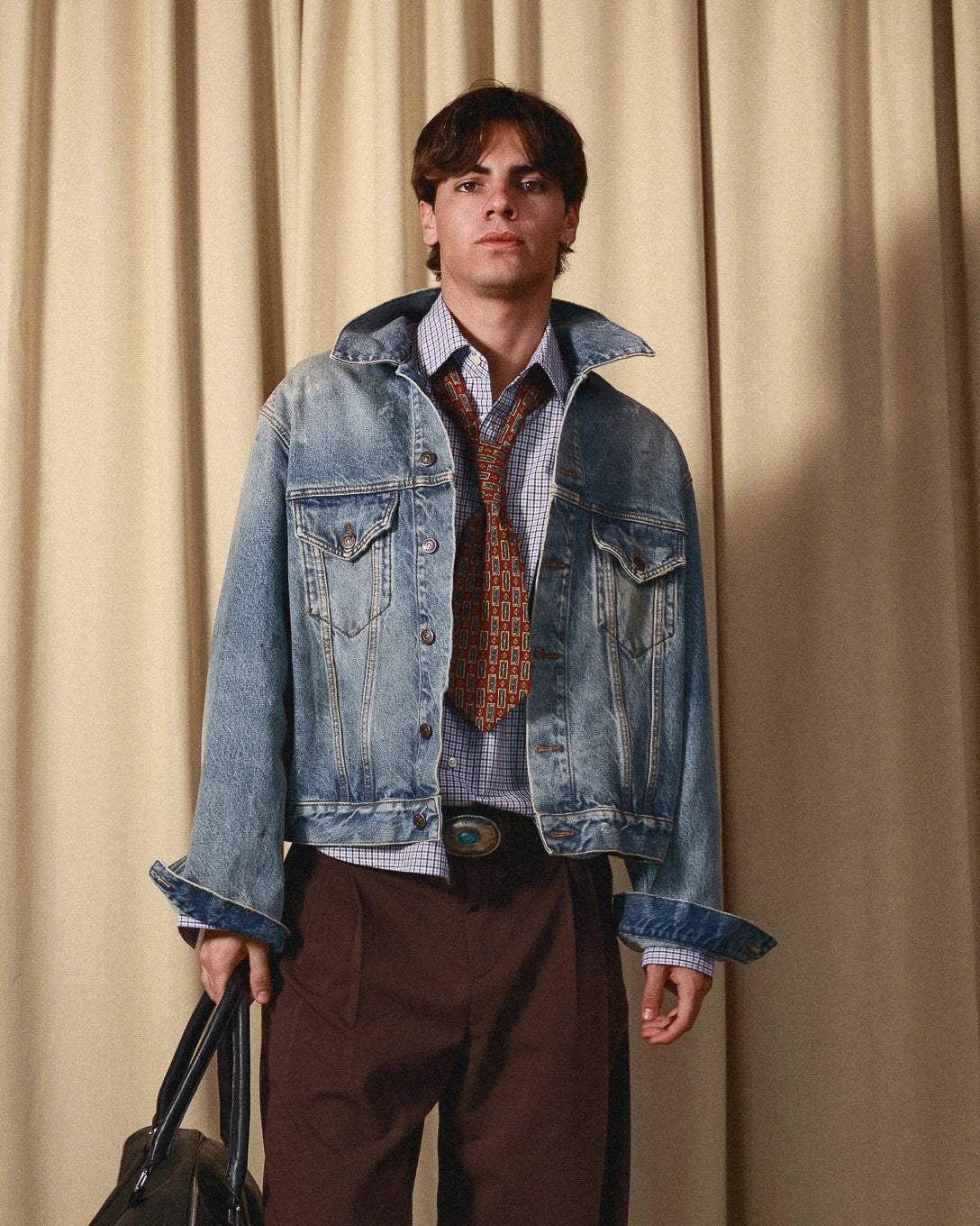 Dust Washed Denim Jacket