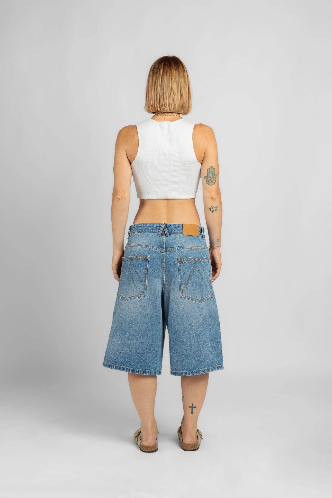 Blu Denim Shorts