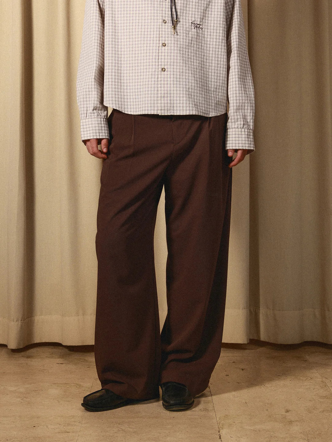Double-Pleated Trousers