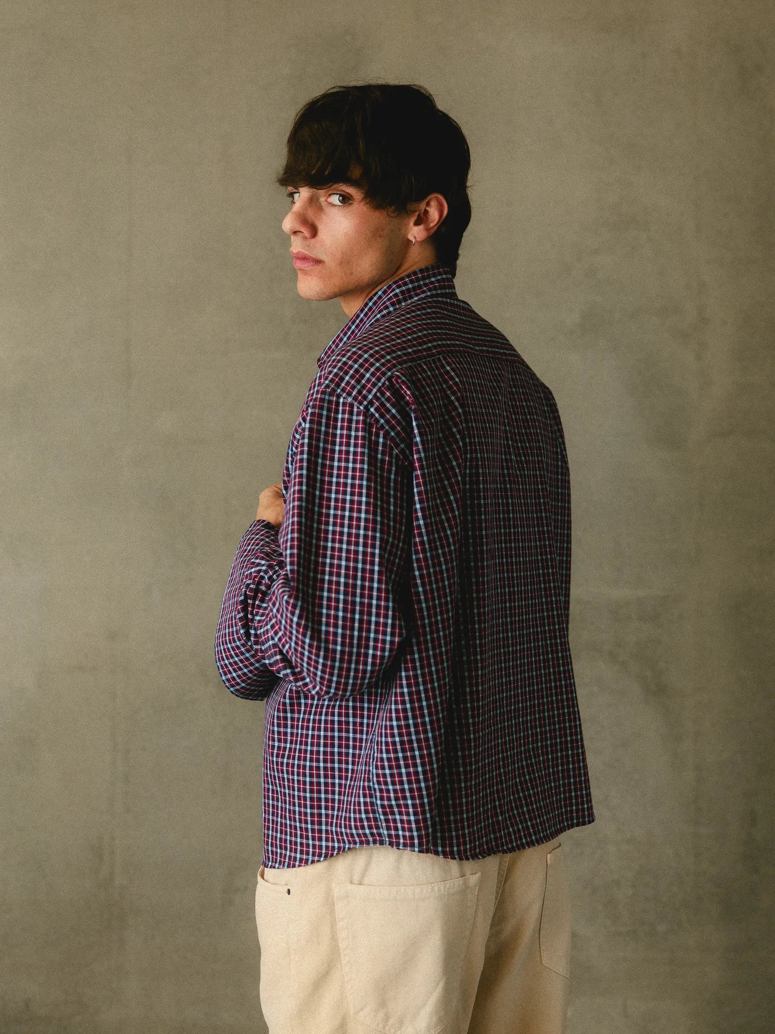 Red&Blue Check Shirt