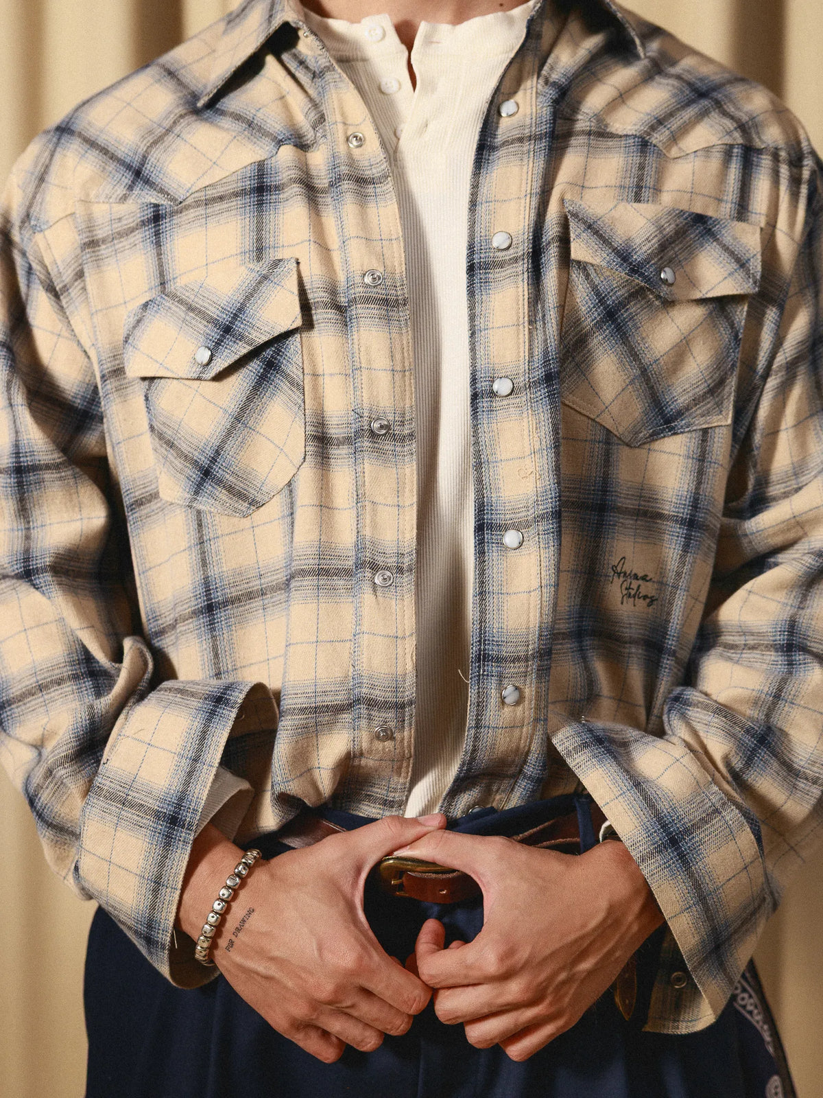 Western Flannel Overshirt