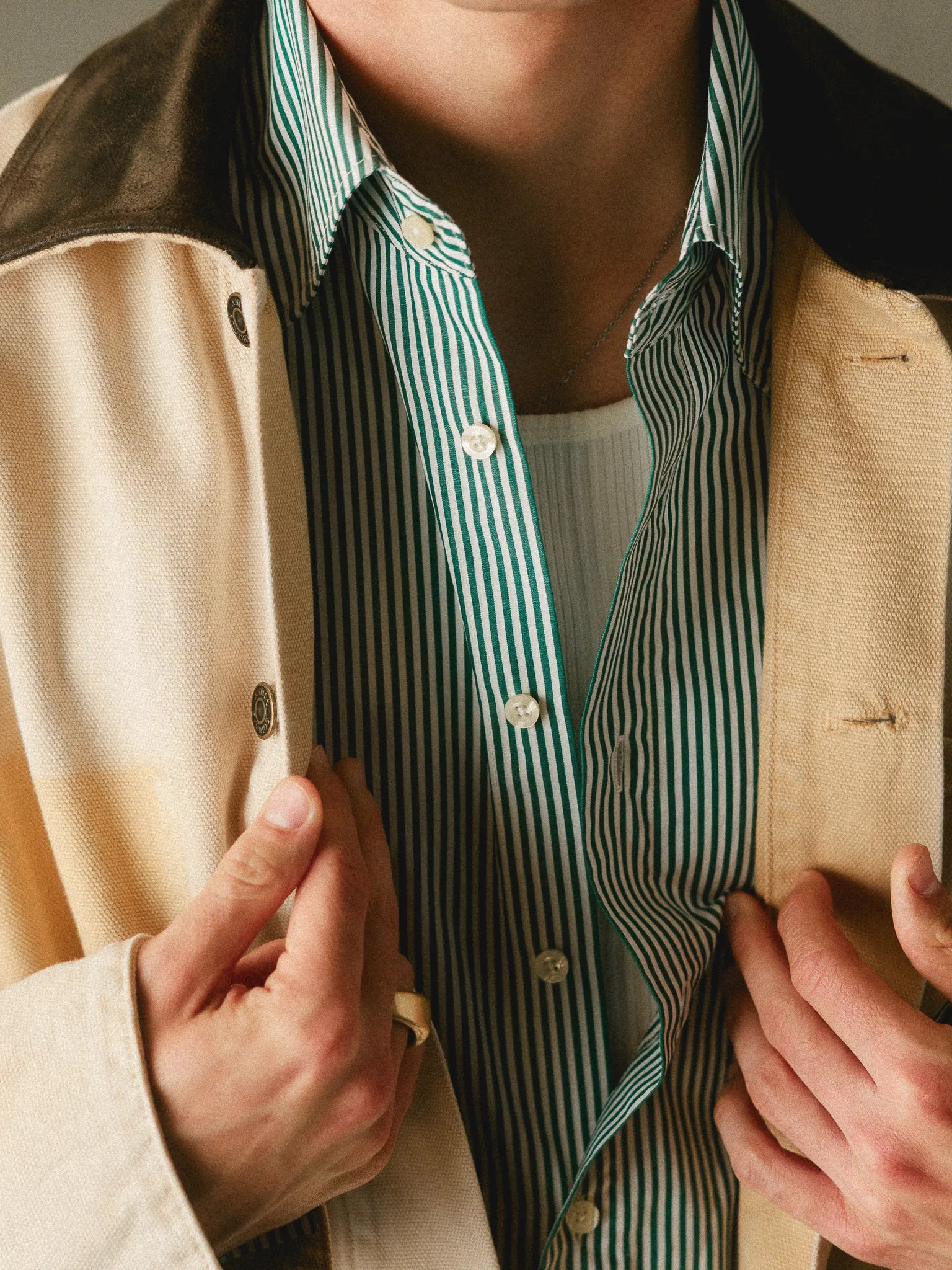 Popeline Striped Shirt