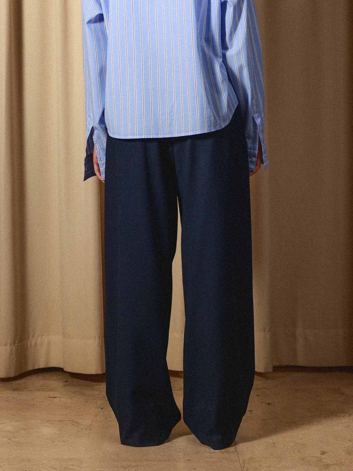 Double-Pleated Trousers