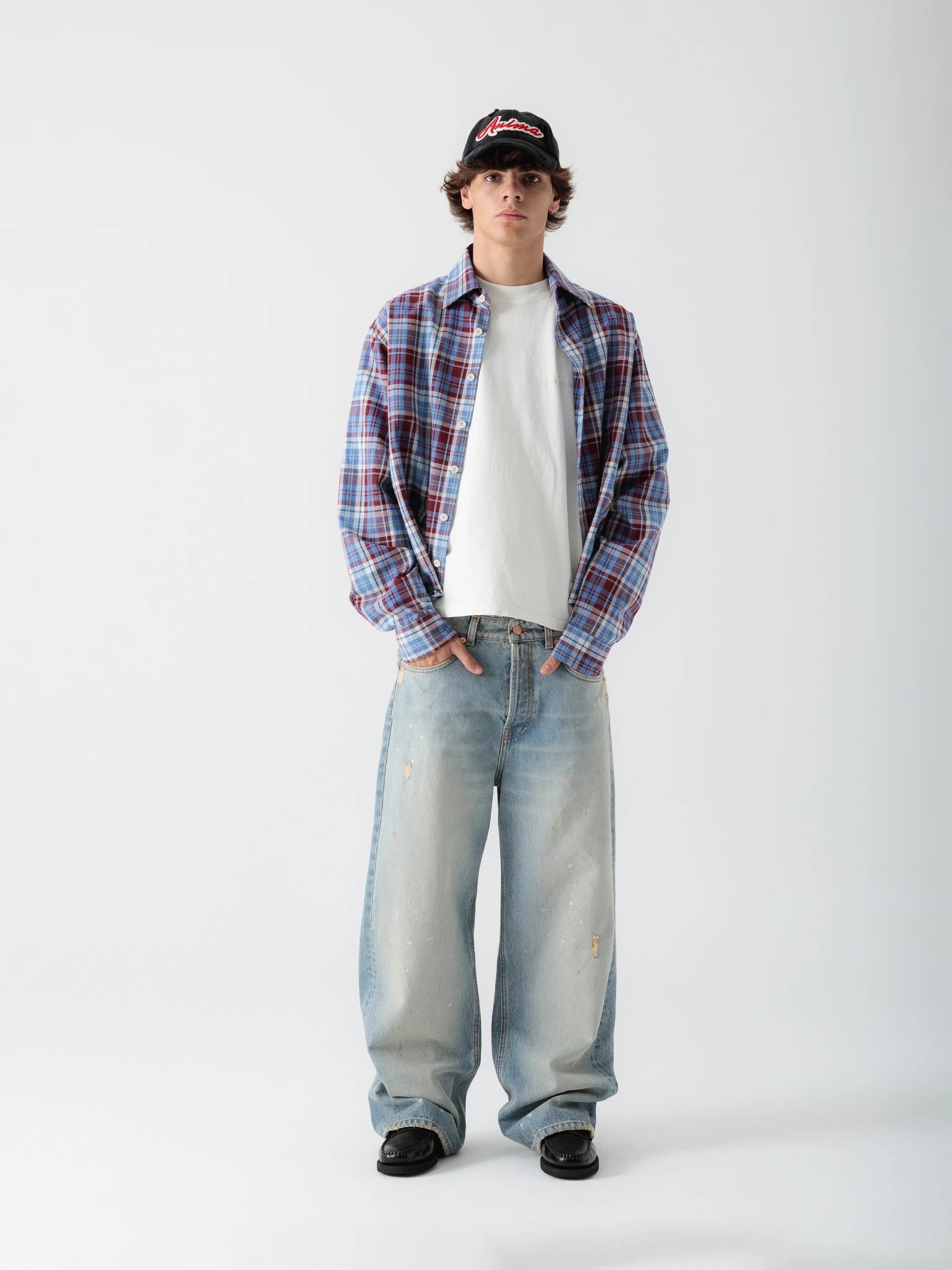 Stone Washed Blue Denim