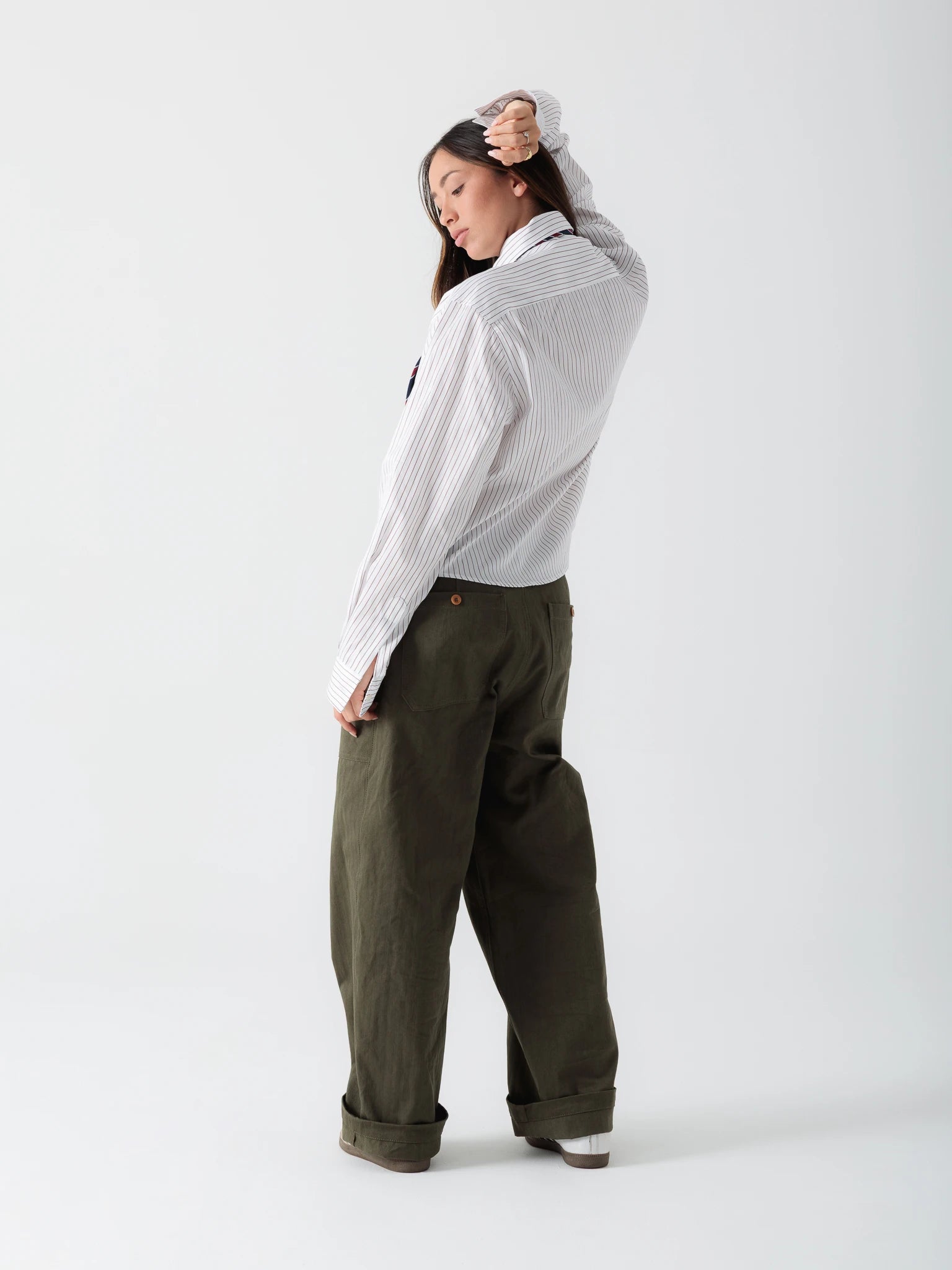Cachi Herringbone Fatigue Baggy