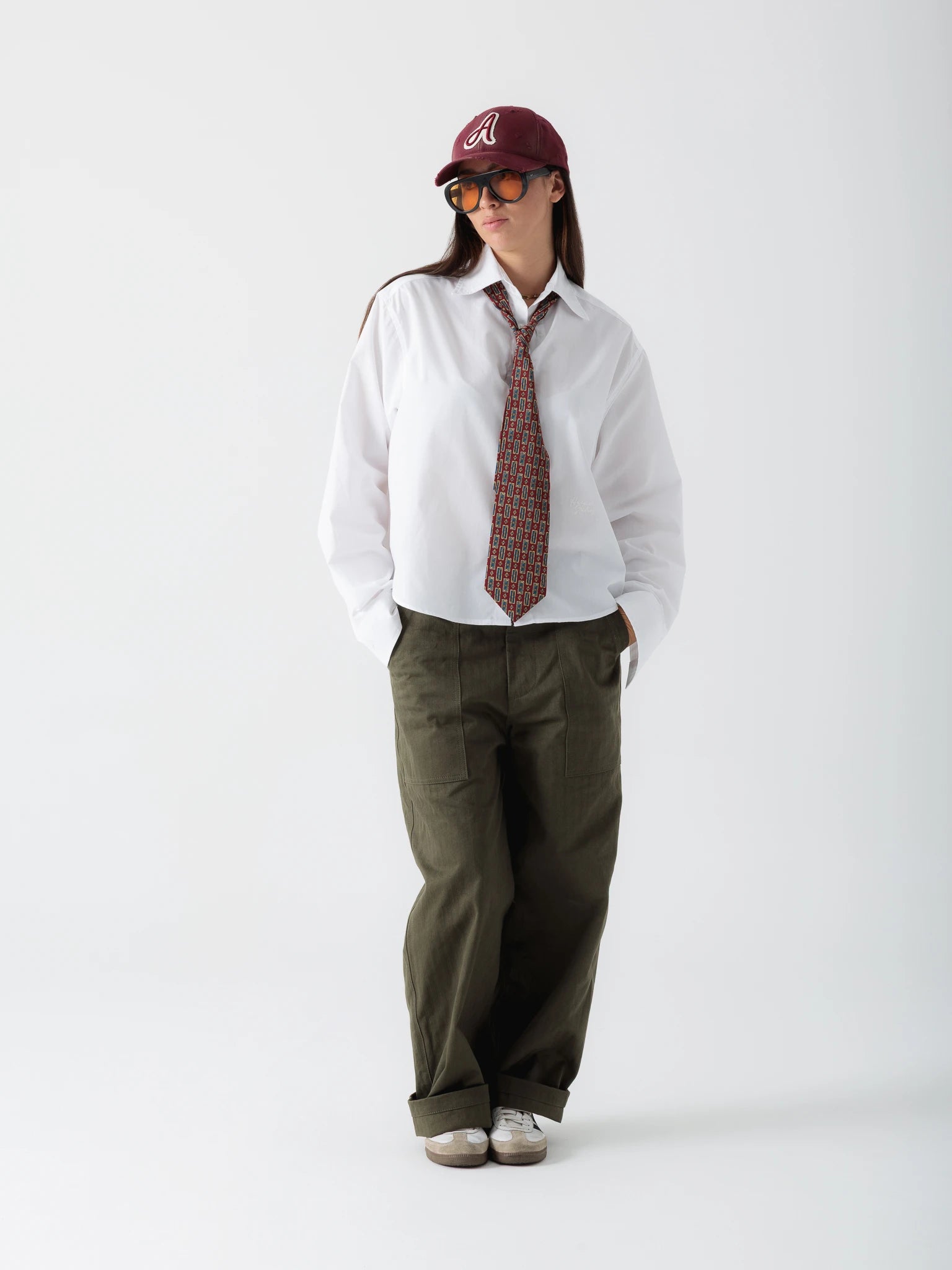 Cachi Herringbone Fatigue Baggy