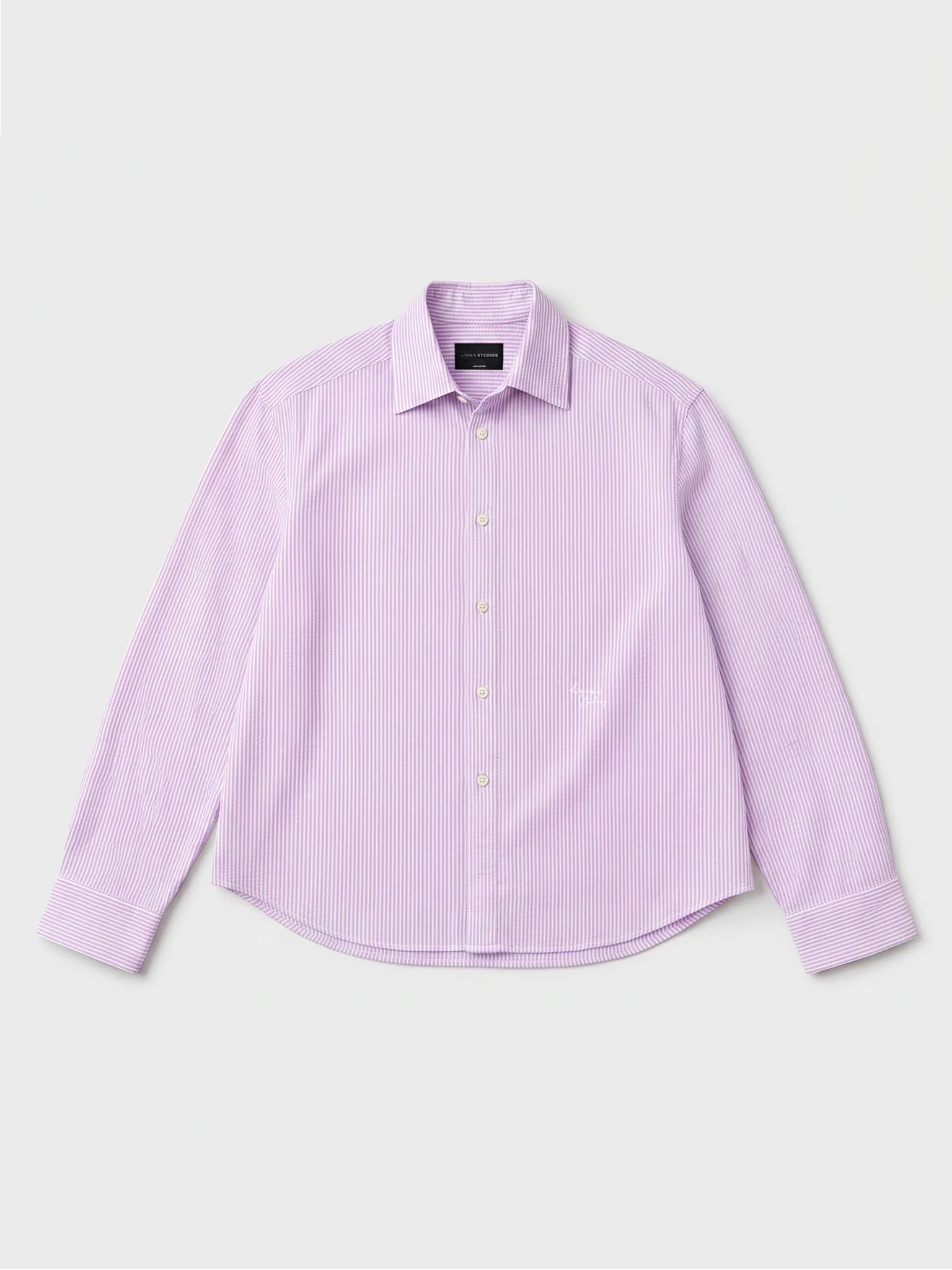 Striped Seersucker Shirt