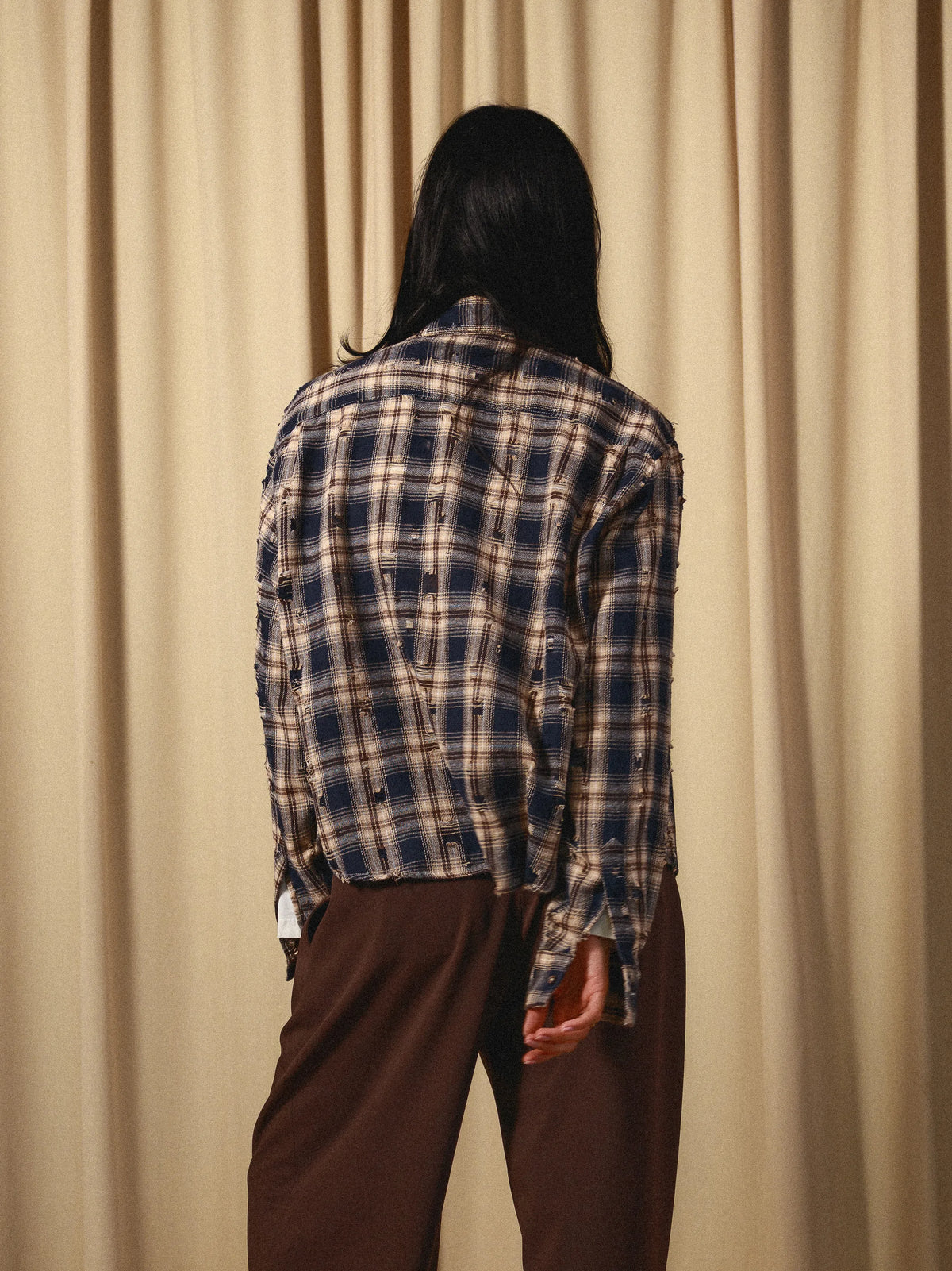 Flannel Distressed Shirt