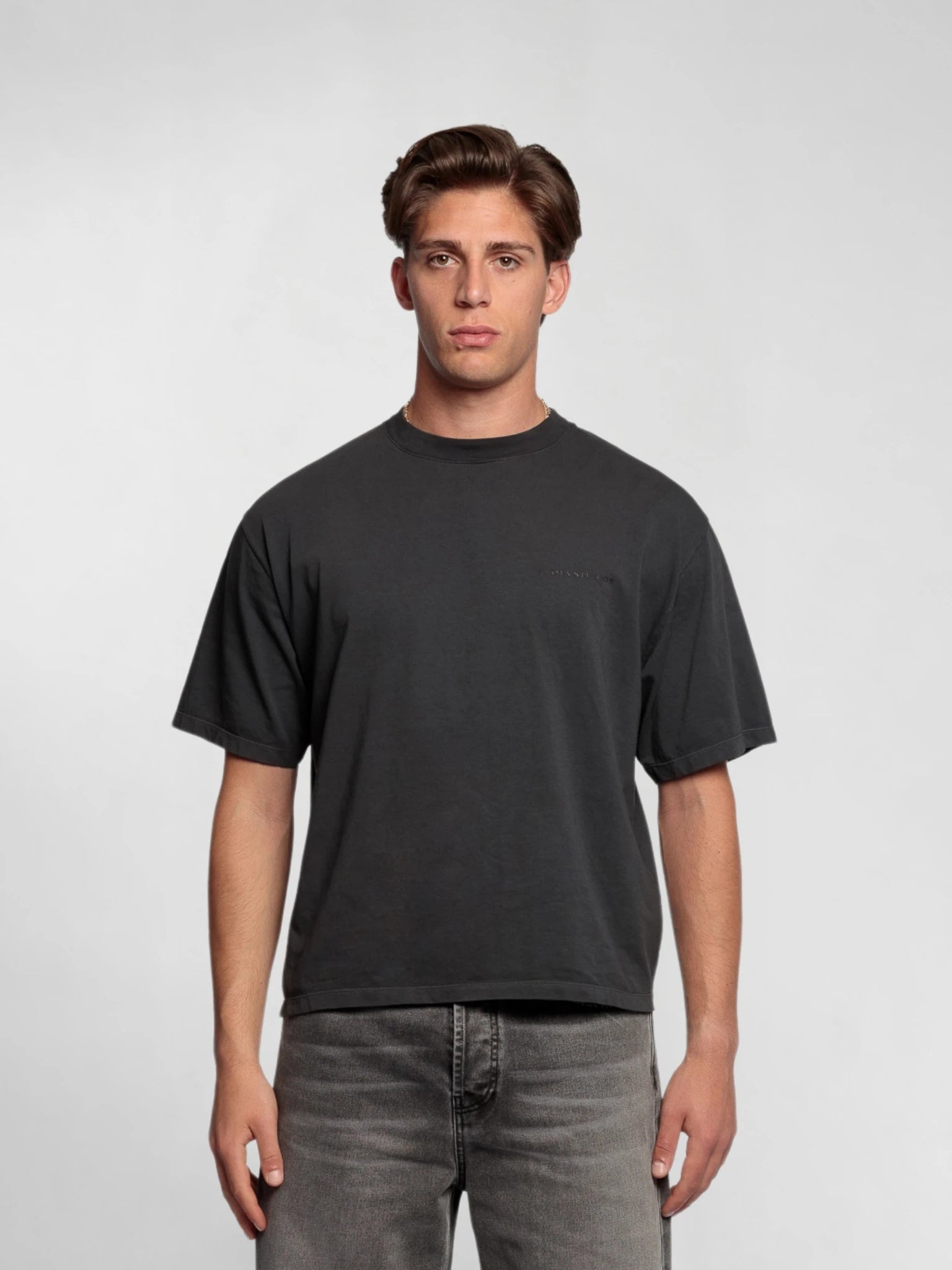 Boxy T-shirt Grey