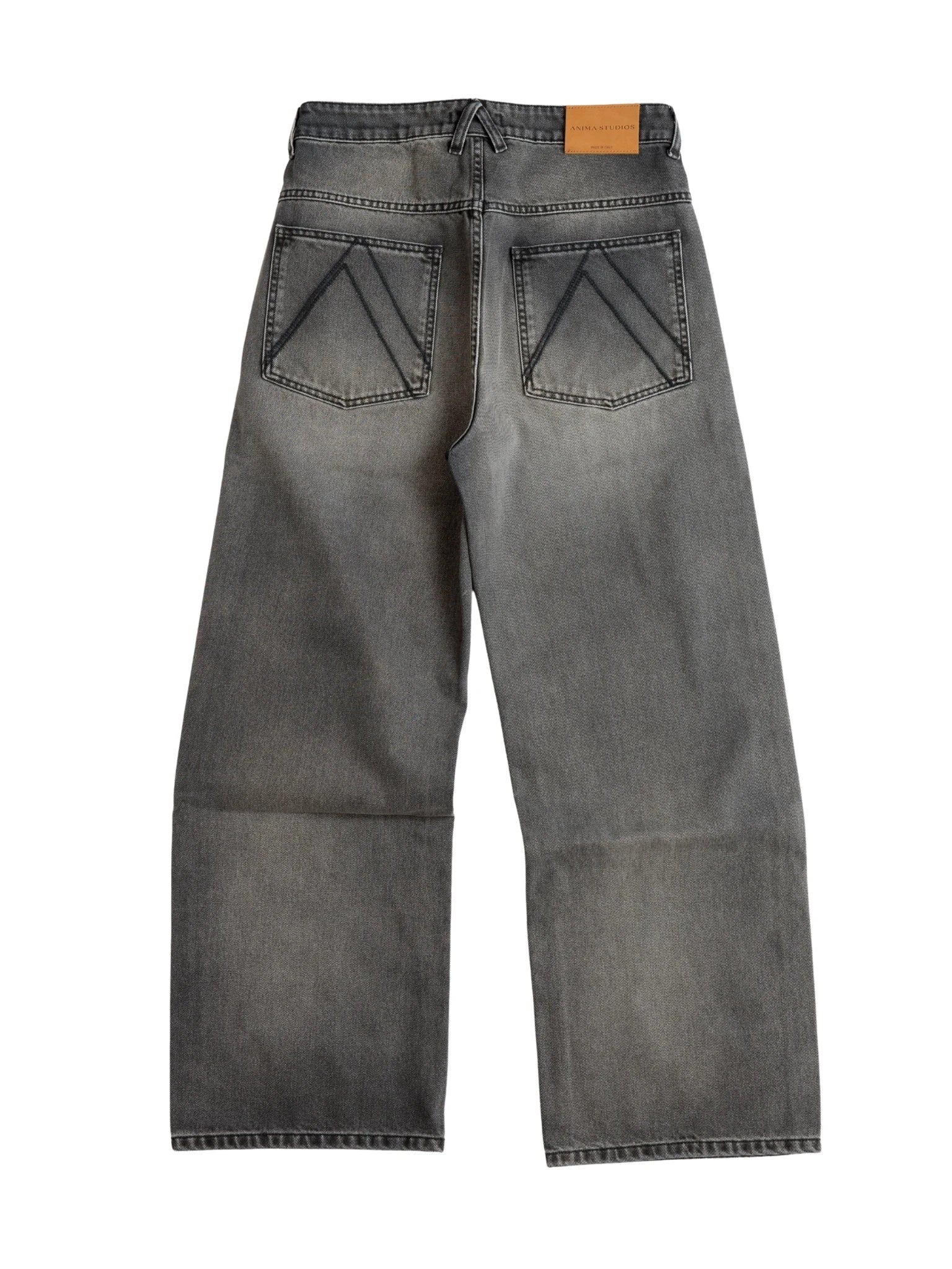 Smoked Baggy Fit Denim