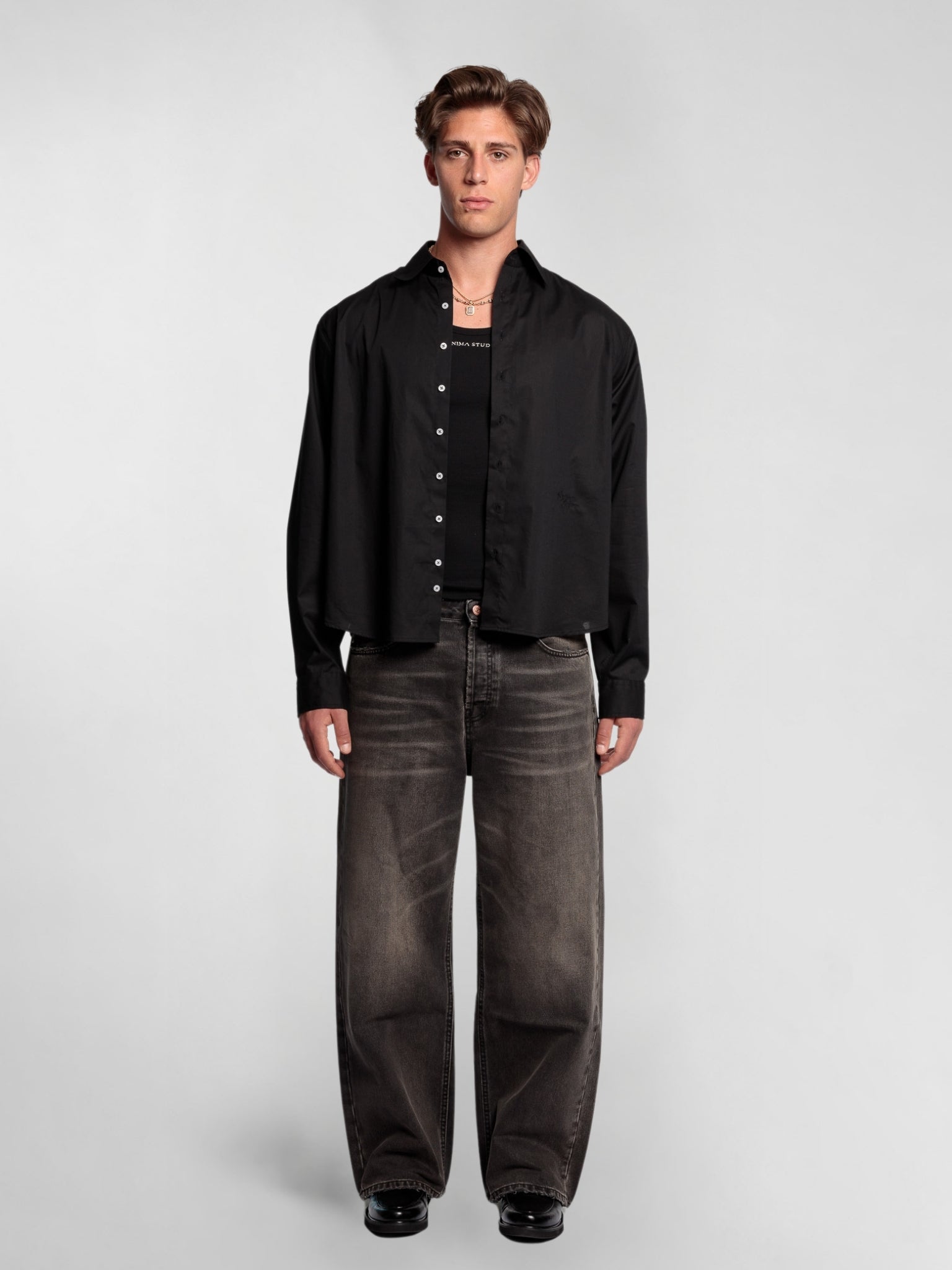 Black Baggy Fit Denim