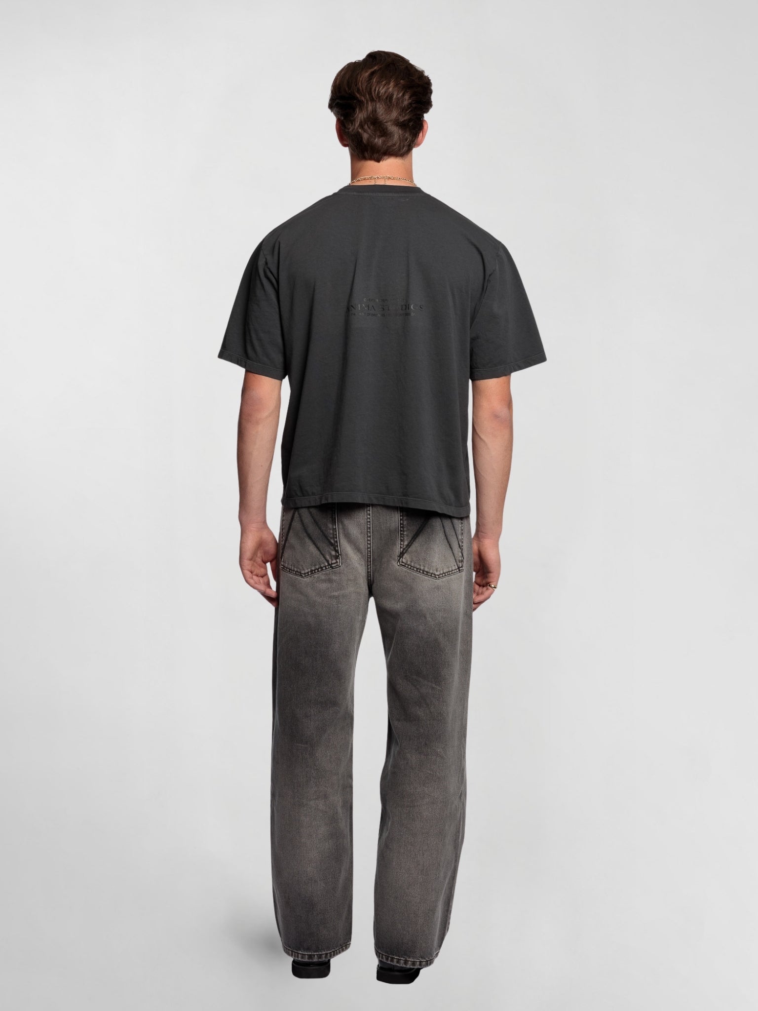 Smoked Baggy Fit Denim