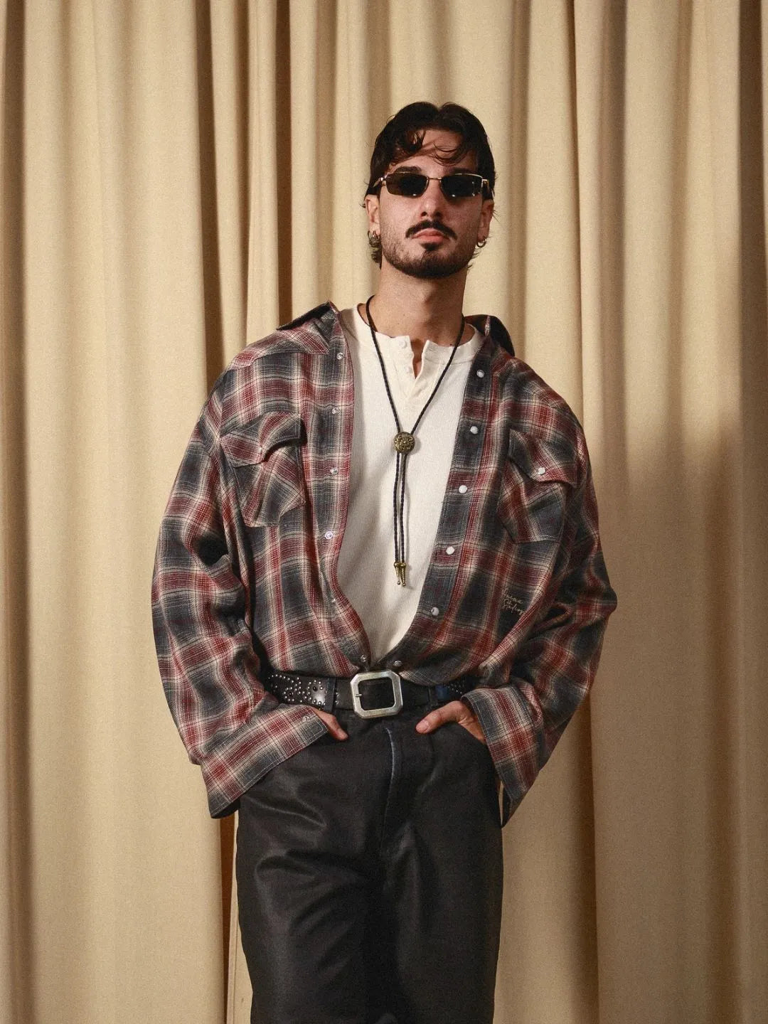 Western Flannel Overshirt