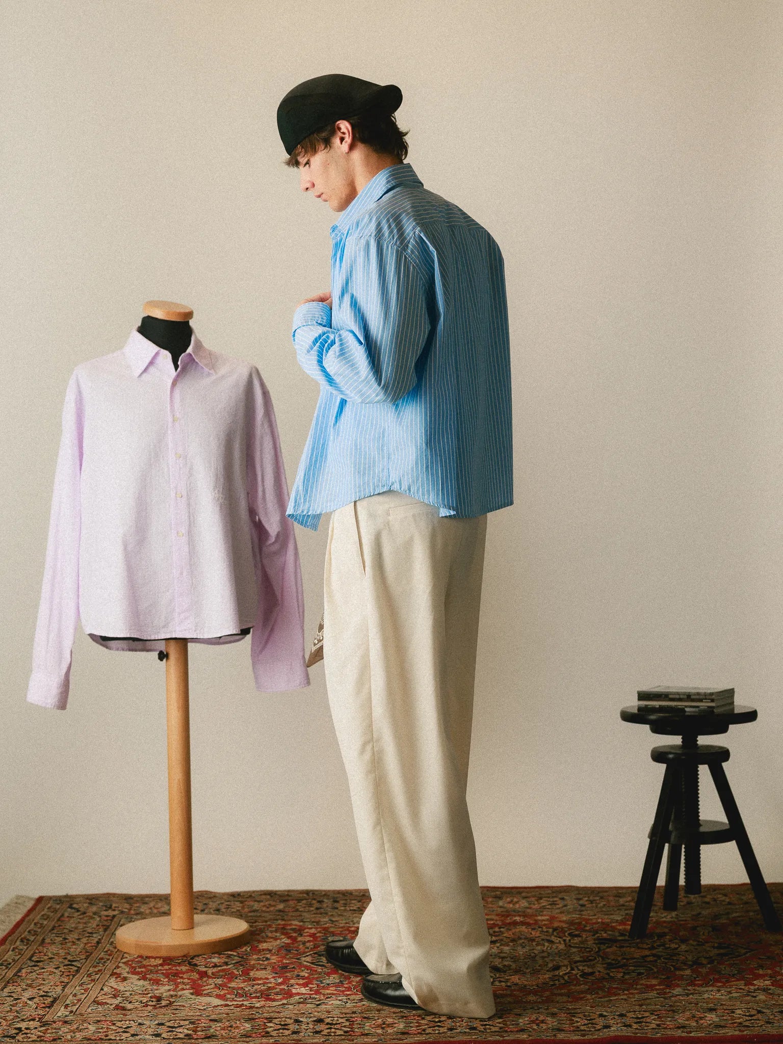 Wide-striped Shirt