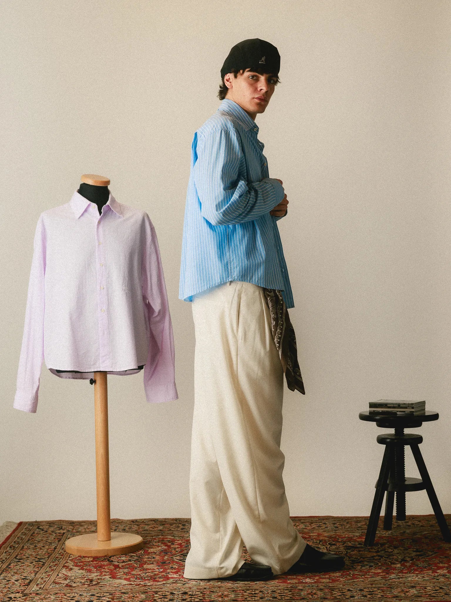 Wide-striped Shirt