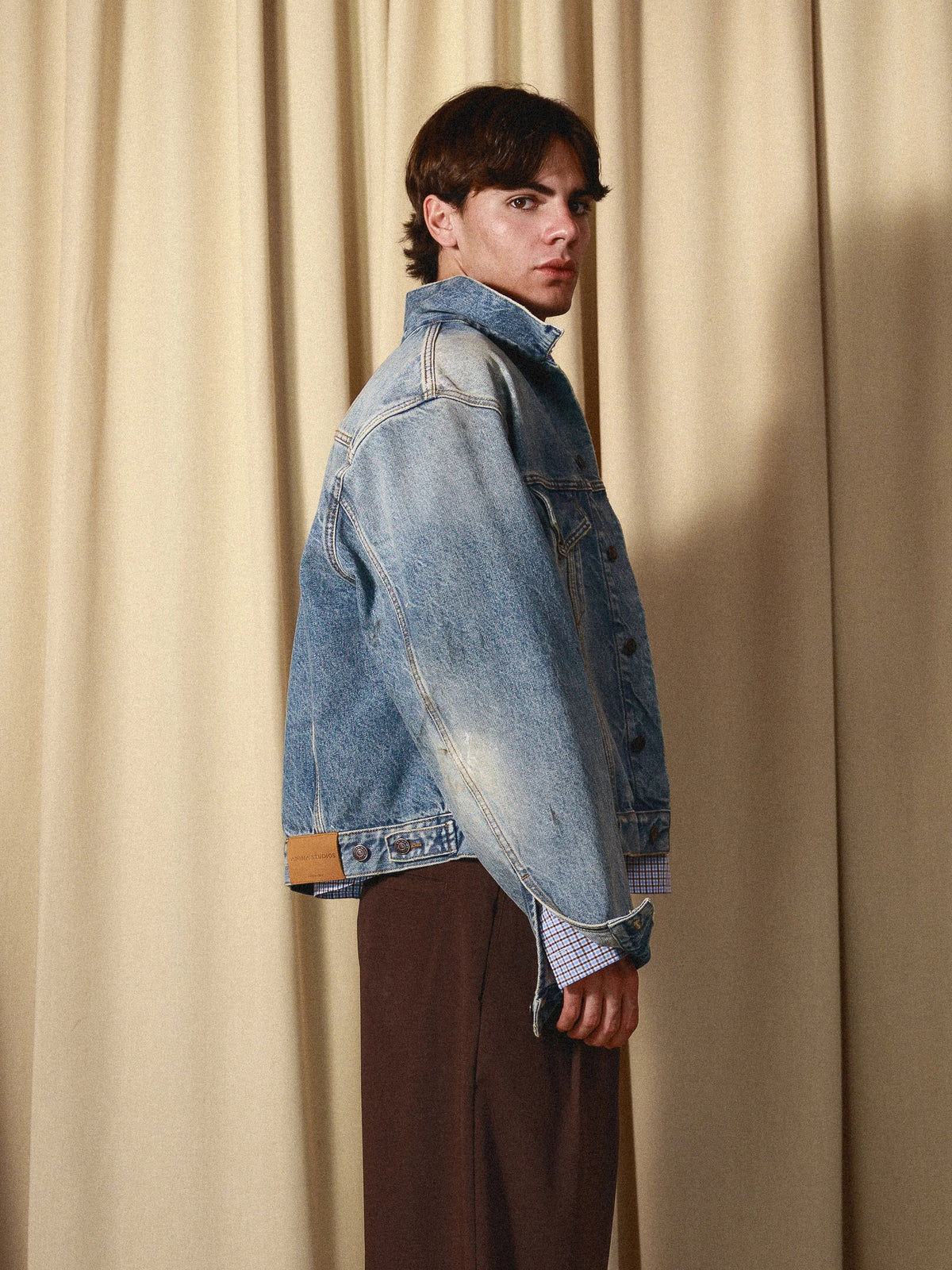 Dust Washed Denim Jacket