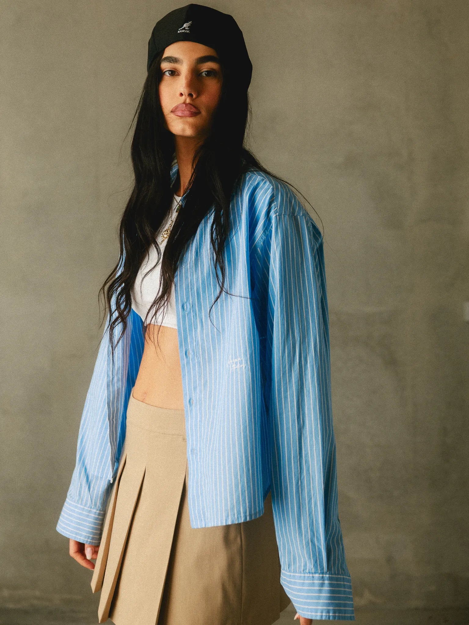 Wide-striped Shirt