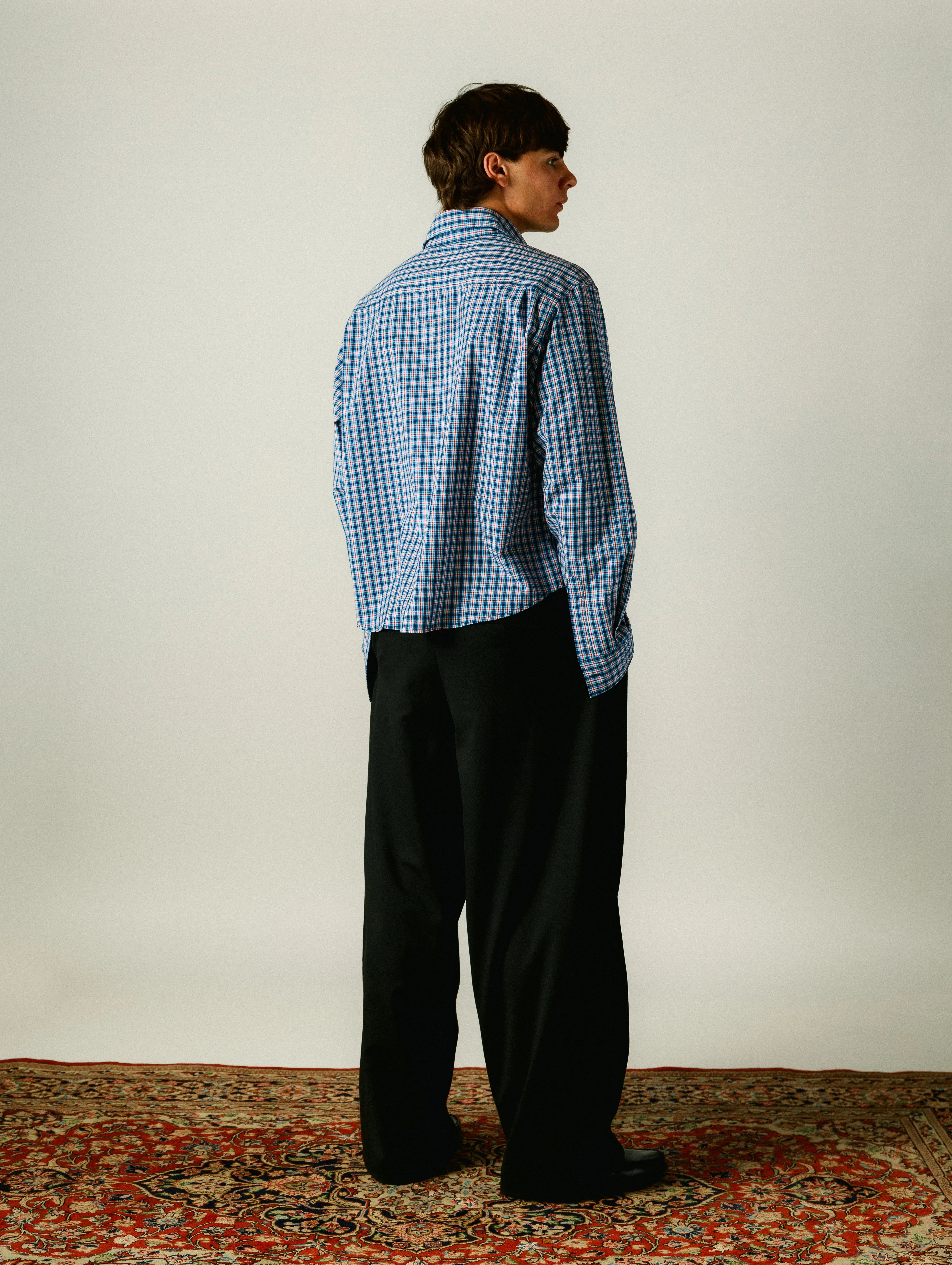 Popeline Check Shirt