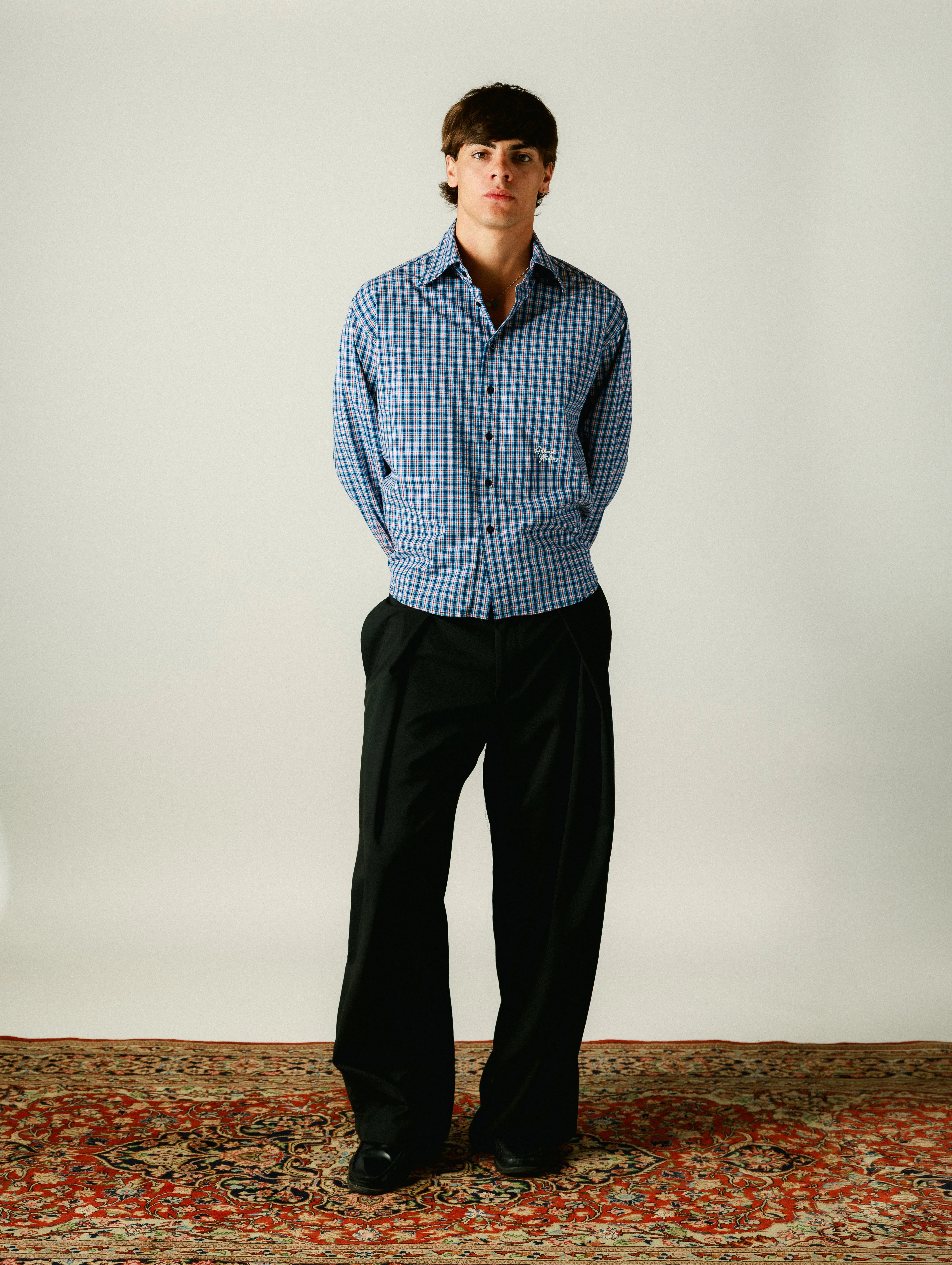 Popeline Check Shirt
