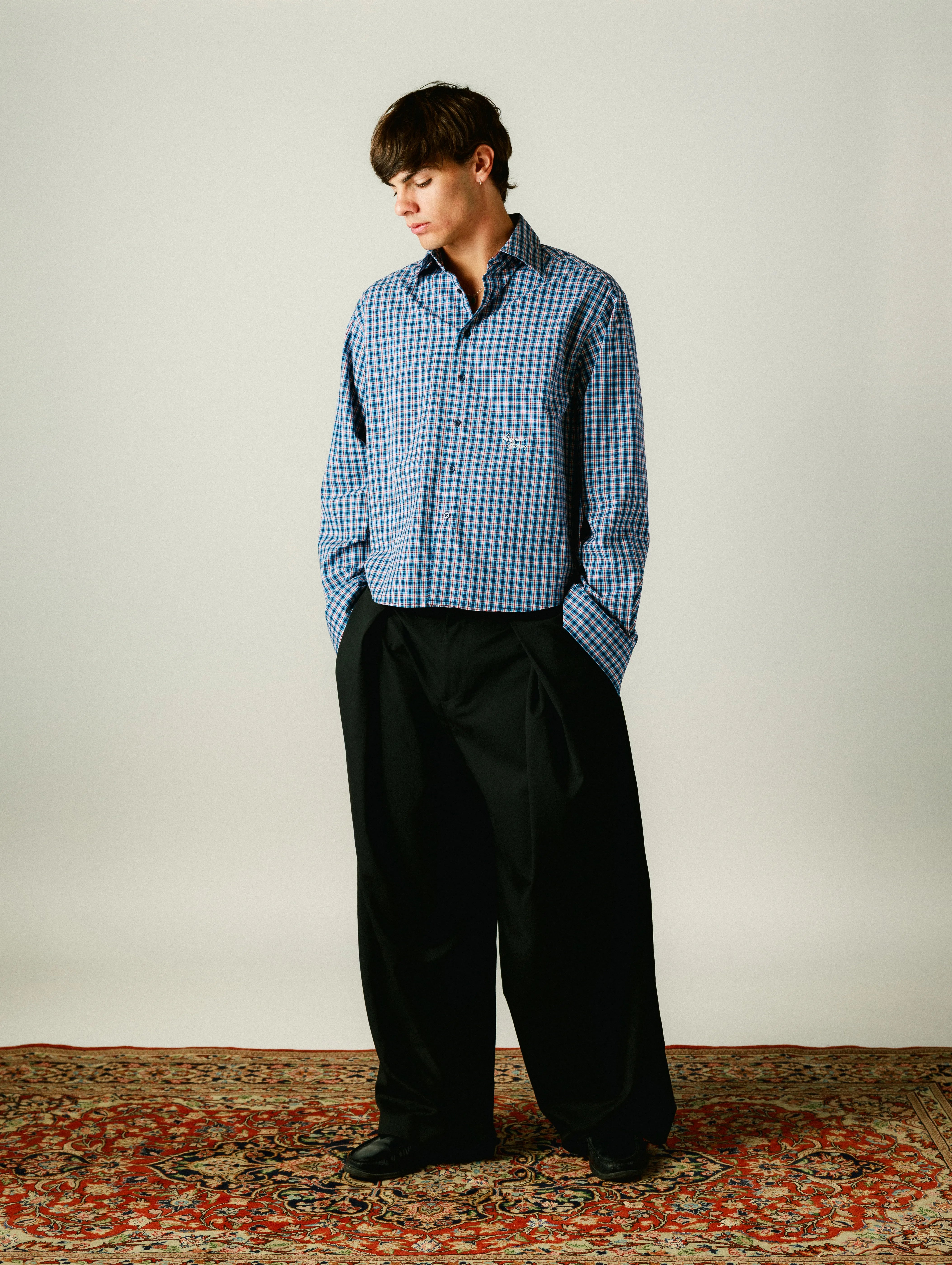 Popeline Check Shirt