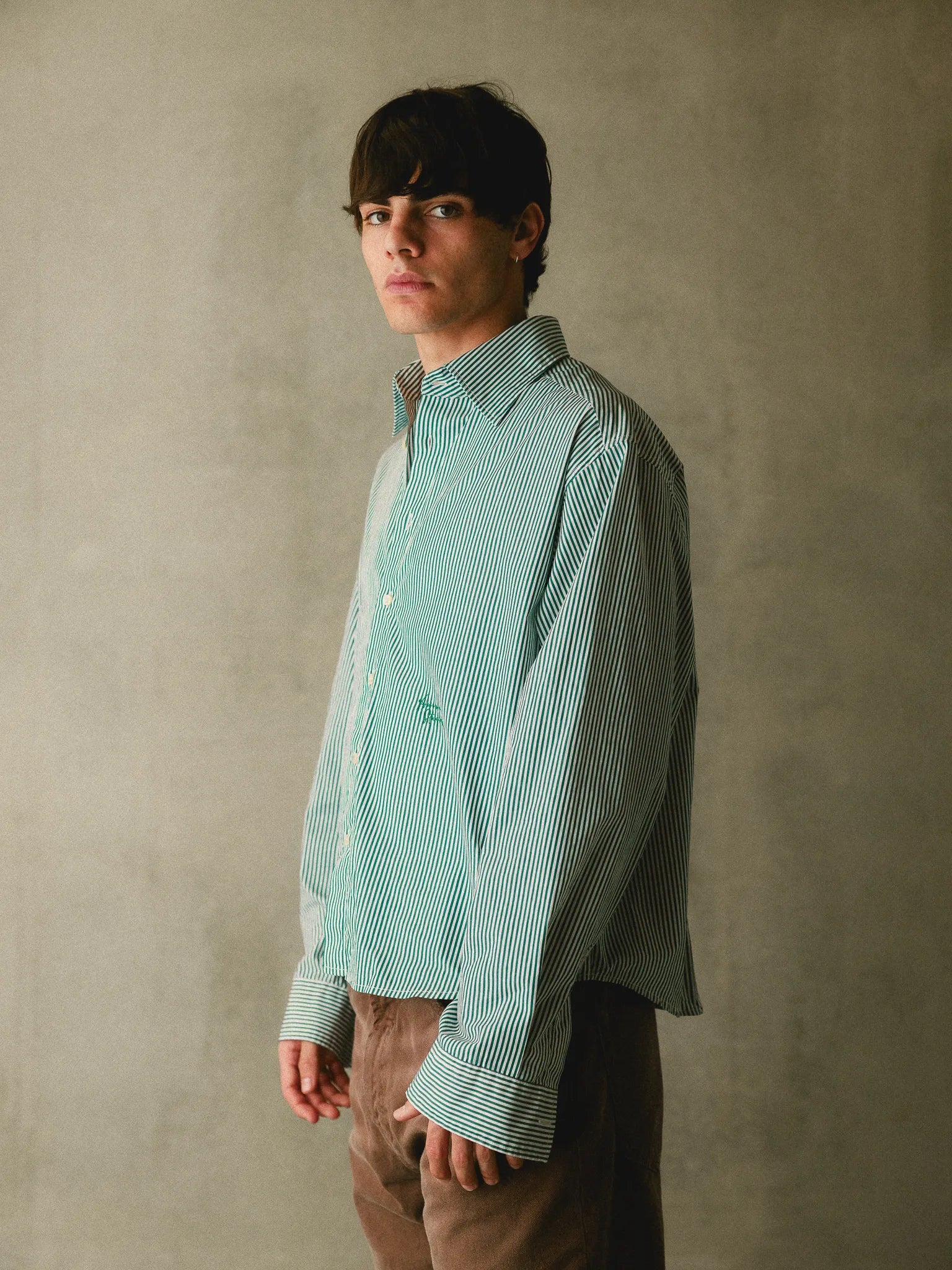Popeline Striped Shirt
