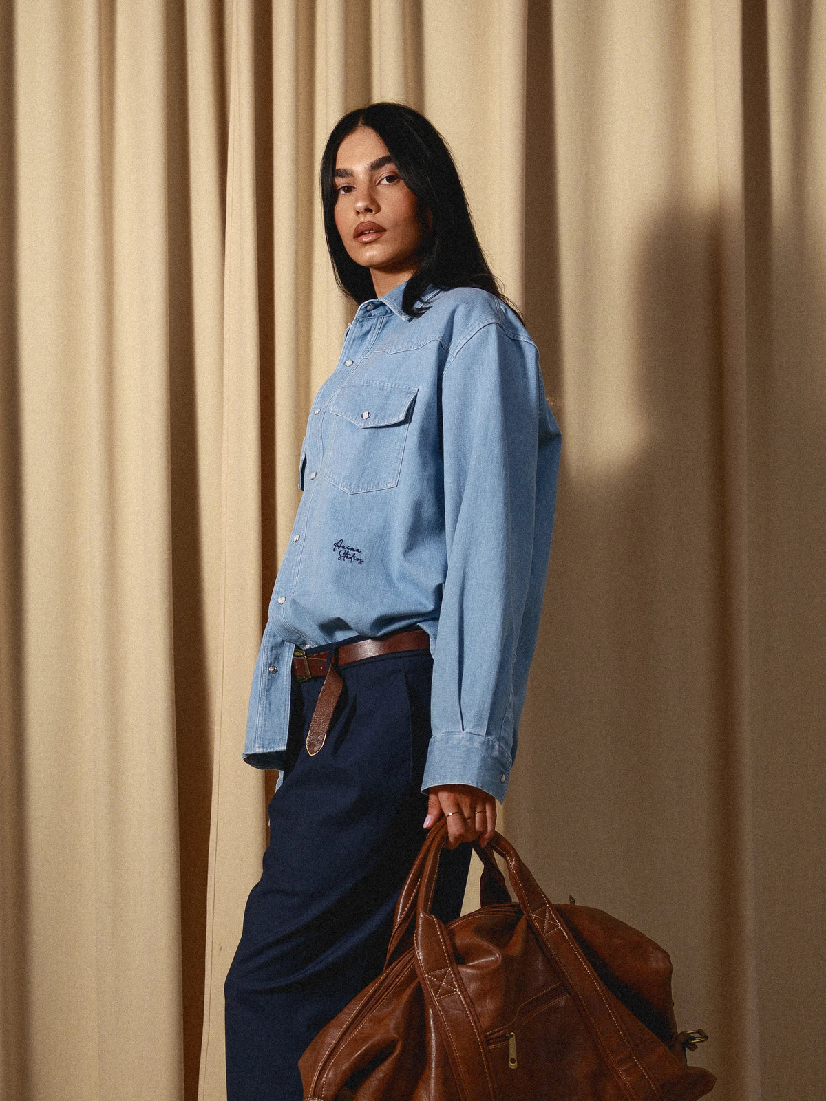 Western Denim Overshirt