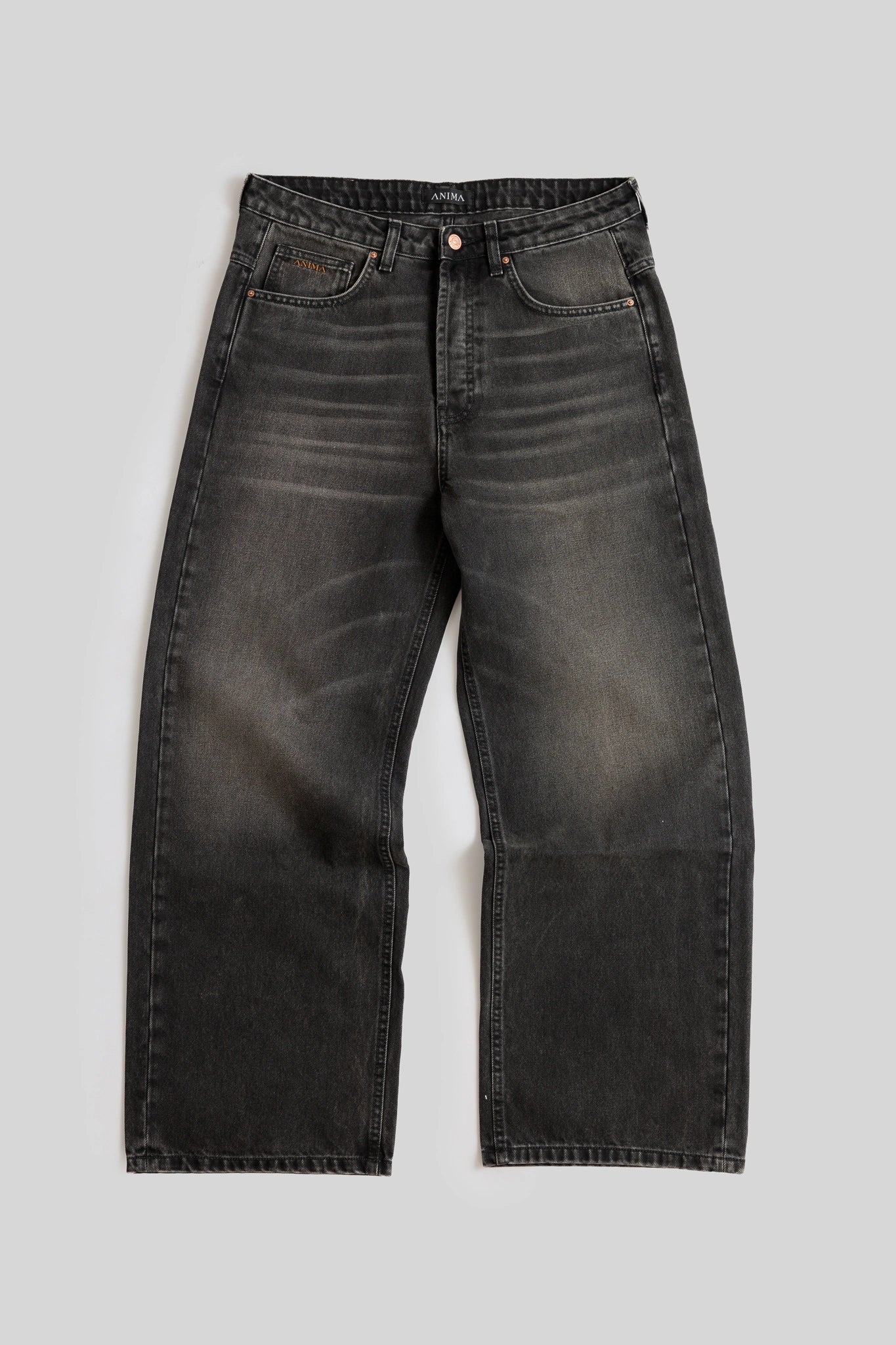 Black Baggy Fit Denim