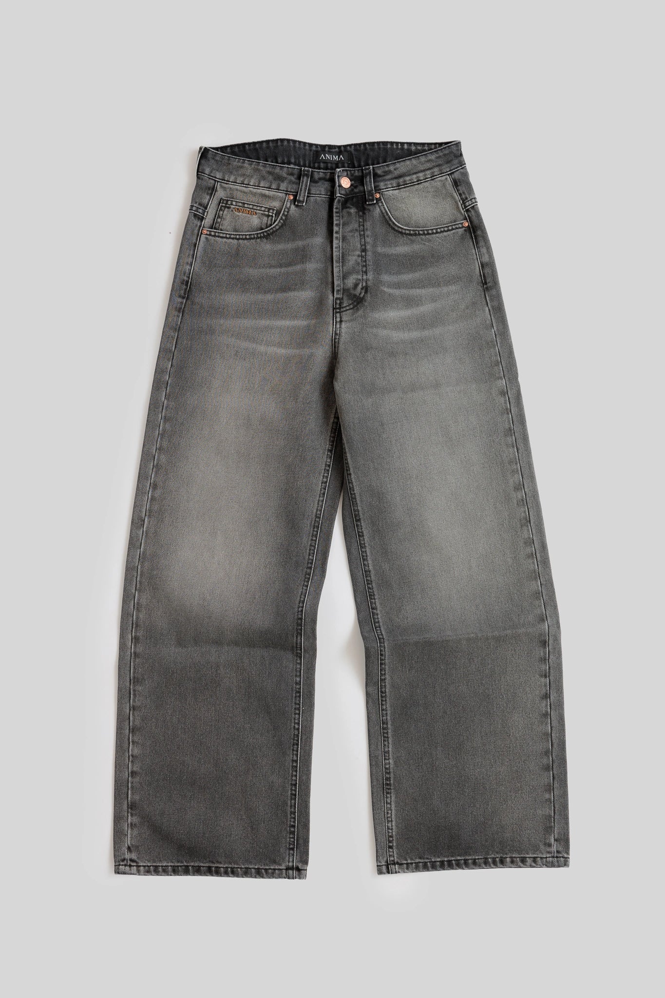 Smoked Baggy Fit Denim