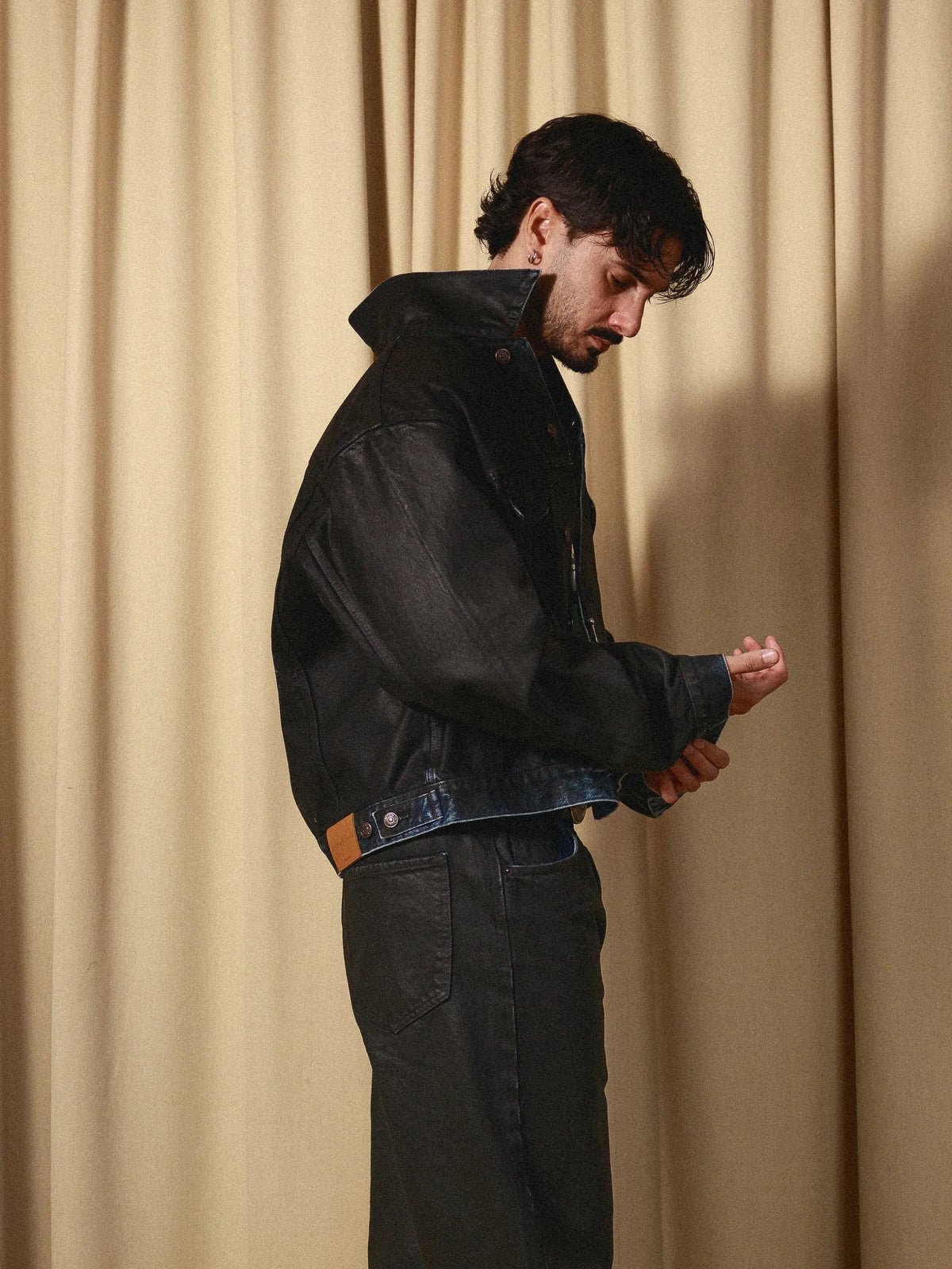 Waxed Denim Jacket