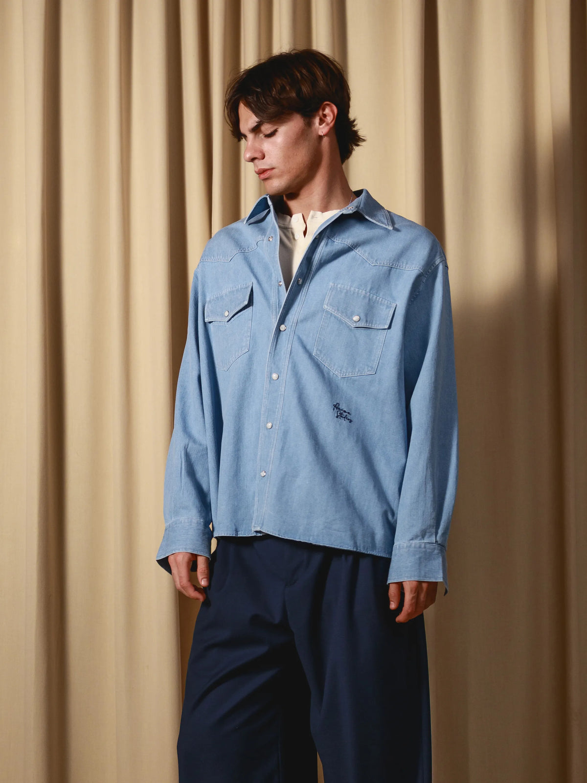 Western Denim Overshirt