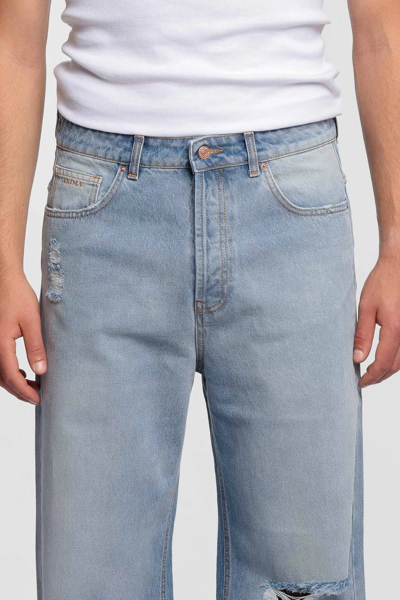 Bleach Light Blue Denim