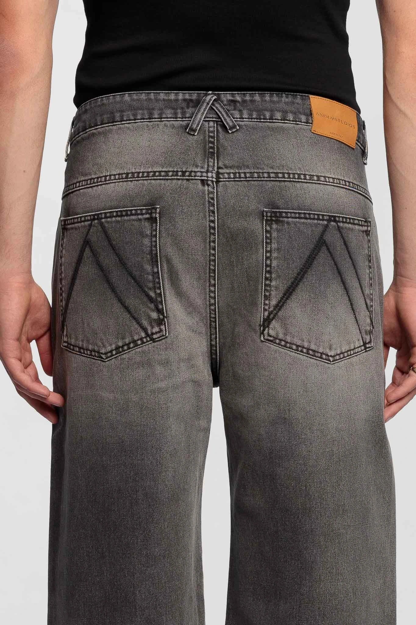 Smoked Baggy Fit Denim