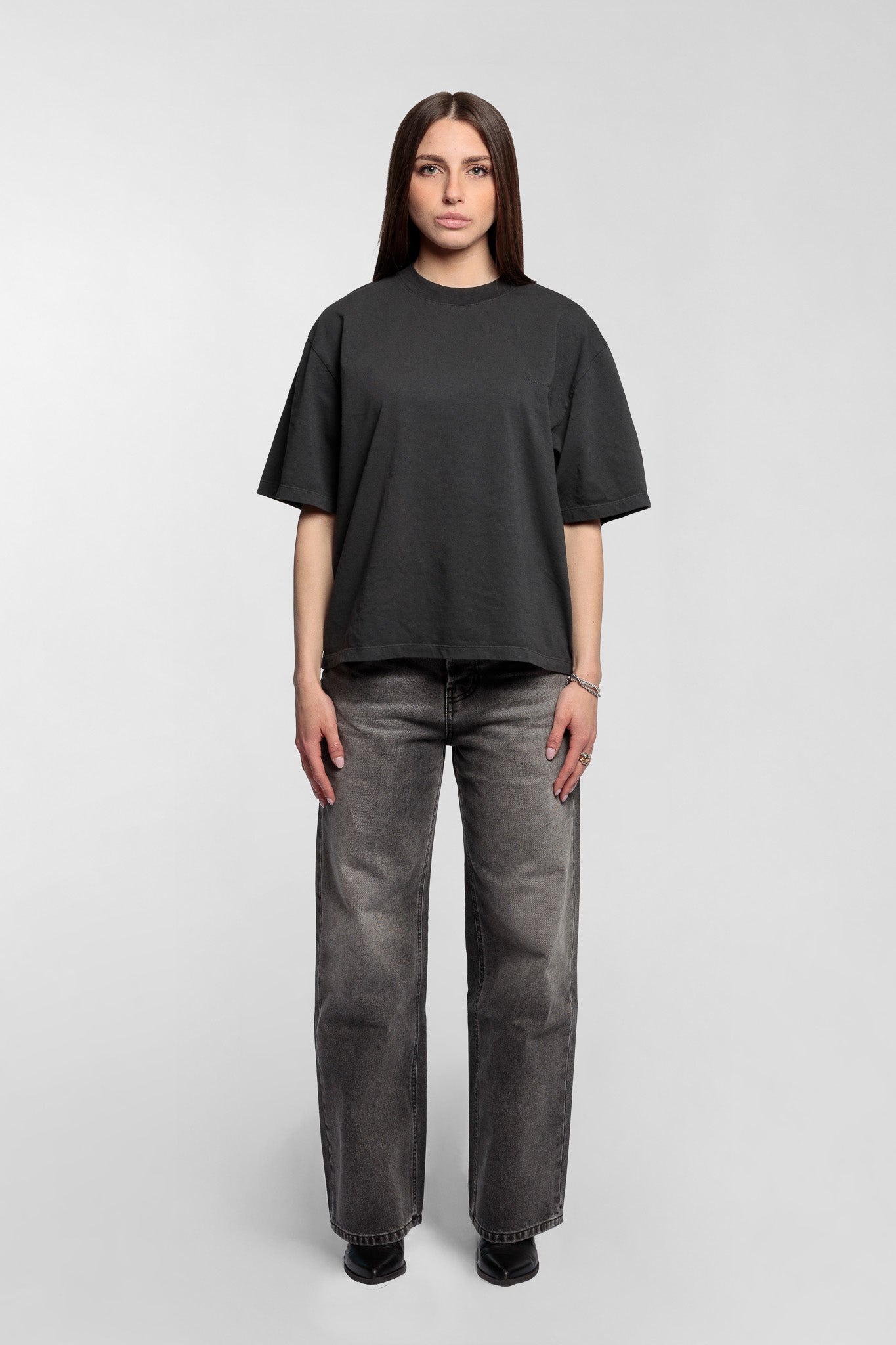 Boxy T-shirt Grey