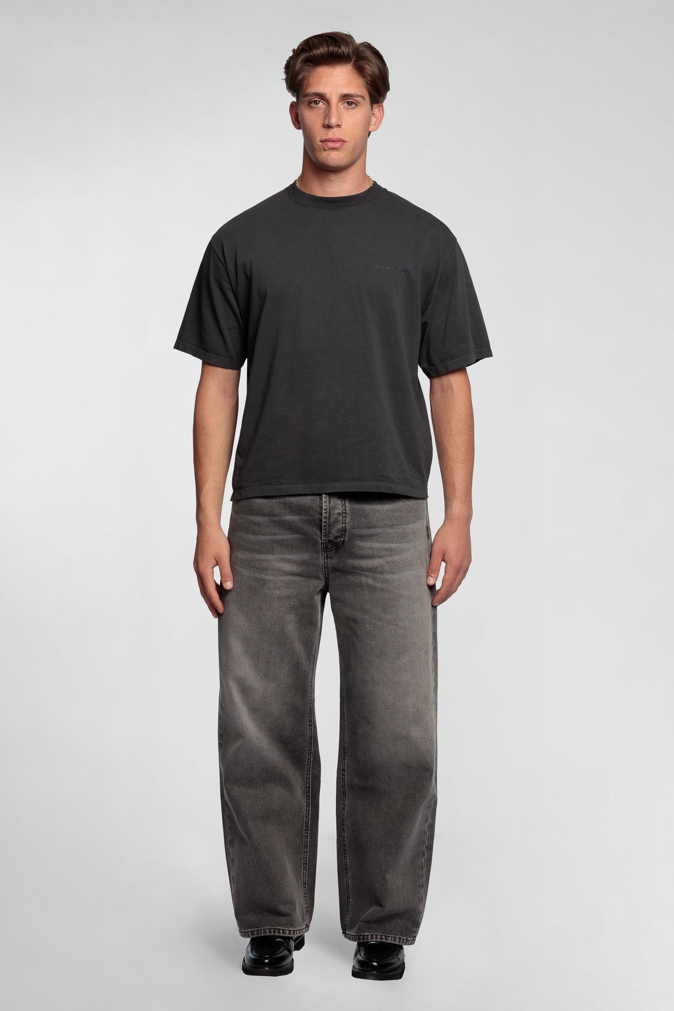 Boxy T-shirt Grey