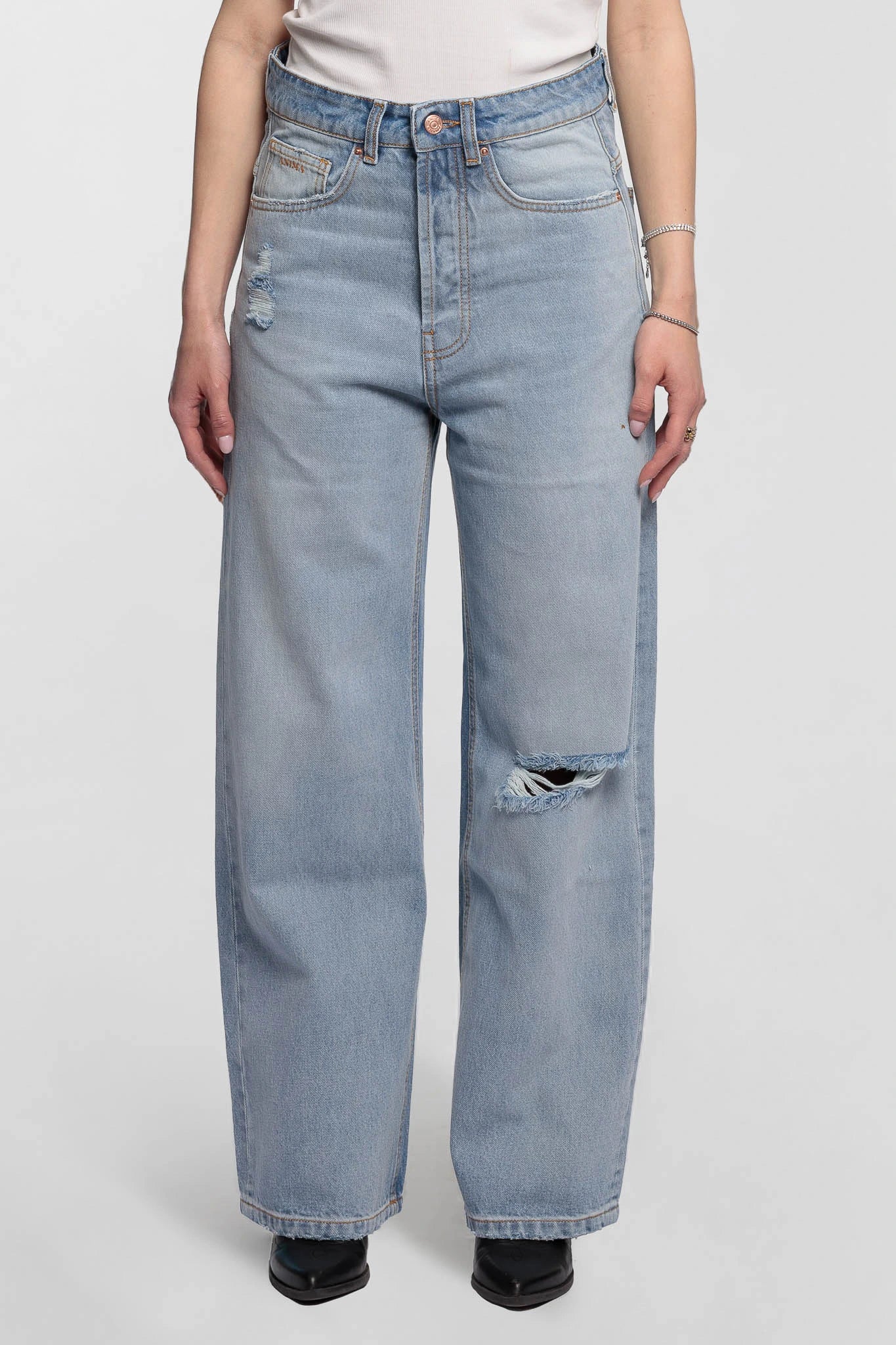 Bleach Light Blue Denim
