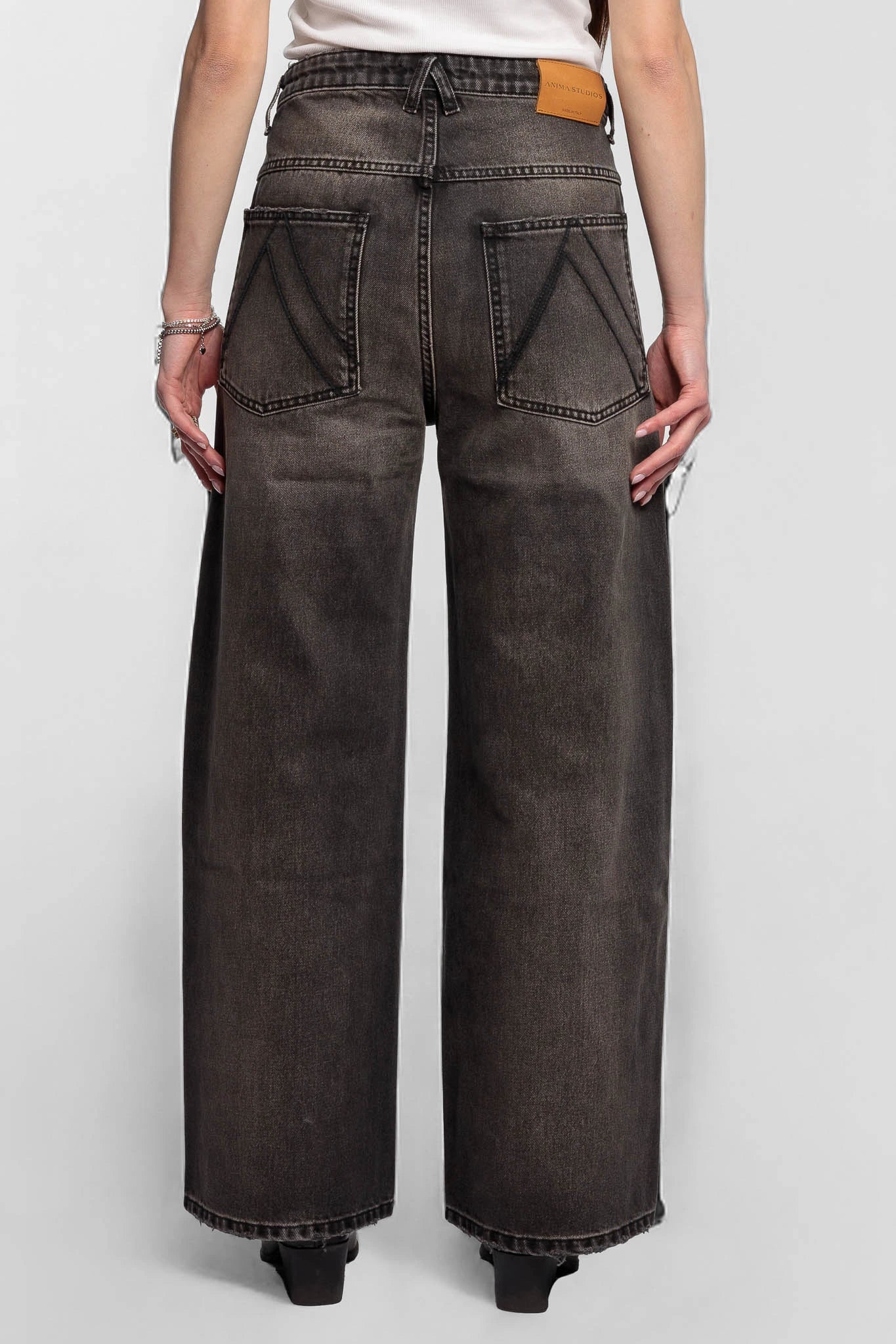 Black Baggy Fit Denim