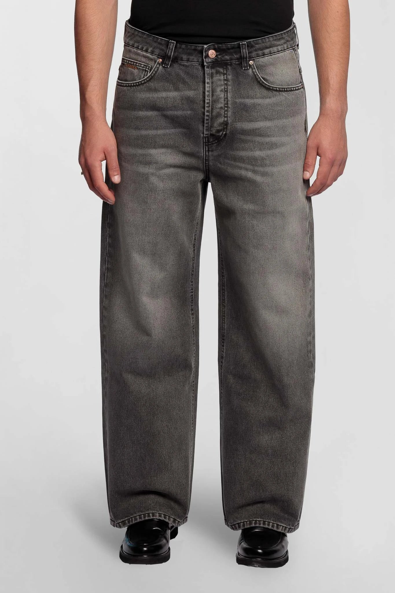 Smoked Baggy Fit Denim